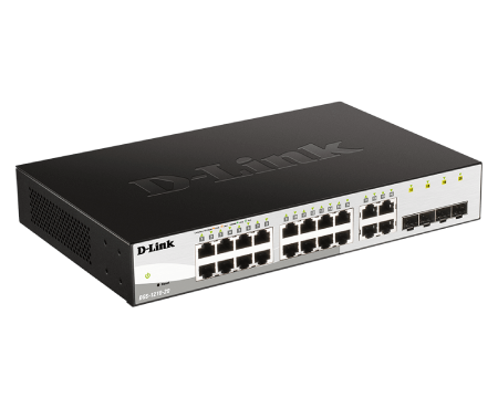 D-Link DGS-1210-20 20-Port Gigabit Smart Managed Switch - High-Speed Network Solution for Office, Home & Gaming | Pre-Order Now