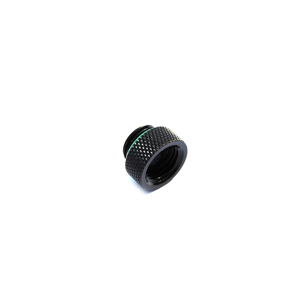 Bitspower 8mm Matte Black Extender Fitting - High-Quality PC Water Cooling Accessory for Custom Loops & Gaming Rigs