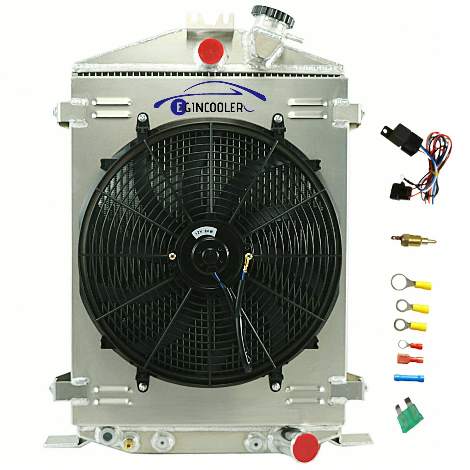 High Performance 3 Row Aluminum Radiator with 16
