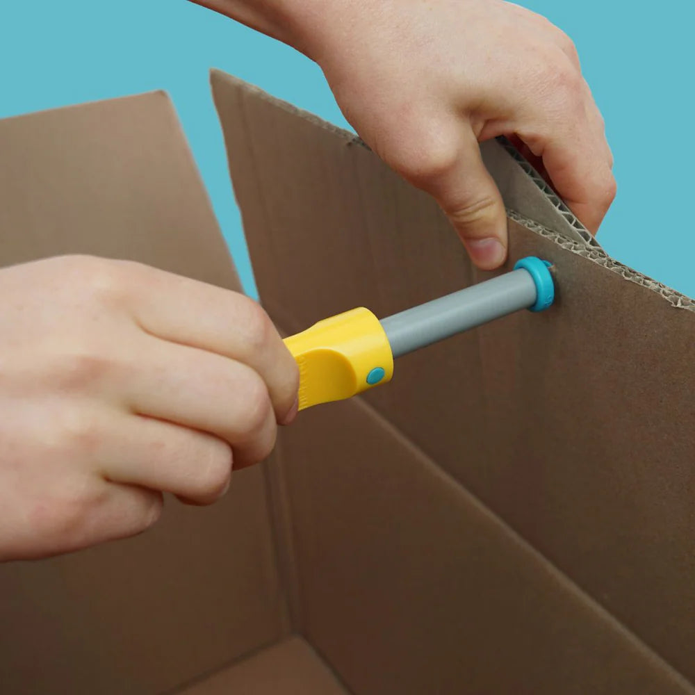 Makedo Create - Kids DIY Cardboard Construction Kit for Creative Play | STEM Learning Toy for Building & Imagination | Perfect for Home, Classroom & Playroom Activities