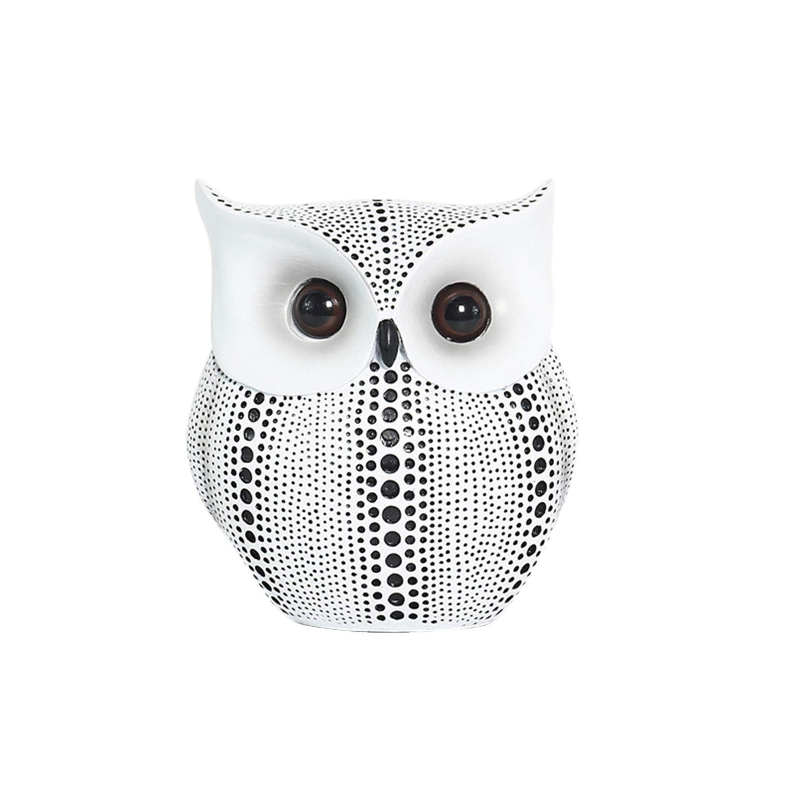 Owl Decor Statue for Bedroom & Living Room - Small Home Decor Figurines, Mini Christmas Tree Ornaments, Hanging Decorations | Perfect for Shelf Displays, Gift Giving & Holiday Decor