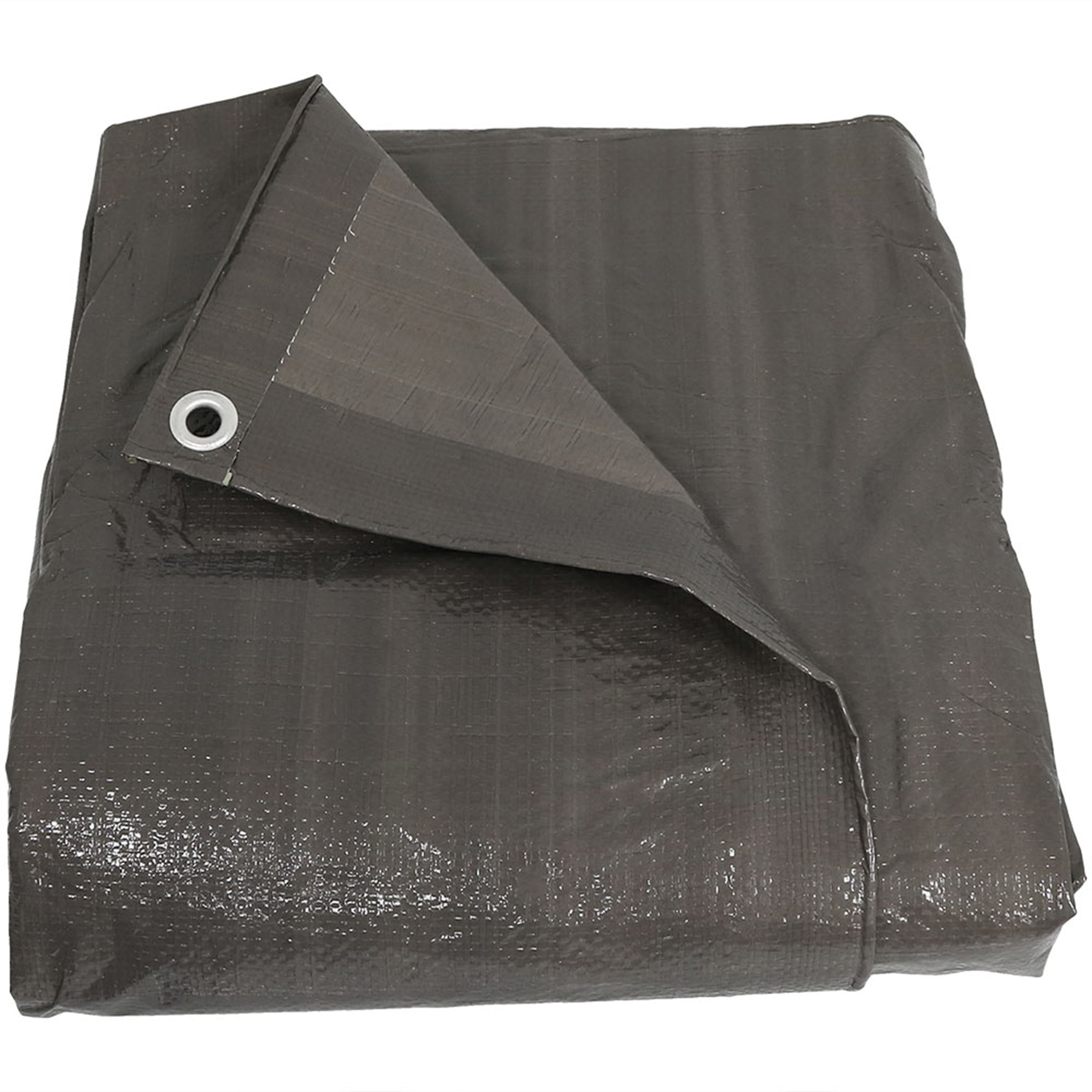 Heavy Duty Poly Tarp - 10x12ft Waterproof, UV Resistant, Multipurpose Outdoor Cover for Camping, Roof, Boat & Construction - Durable, Weatherproof & Tear-Resistant Material