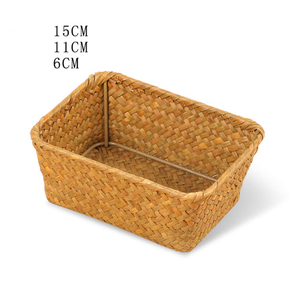 Wooden Storage Bins with Lids - Toy Organizer & Bread Baskets for Home, Office & Kids Room