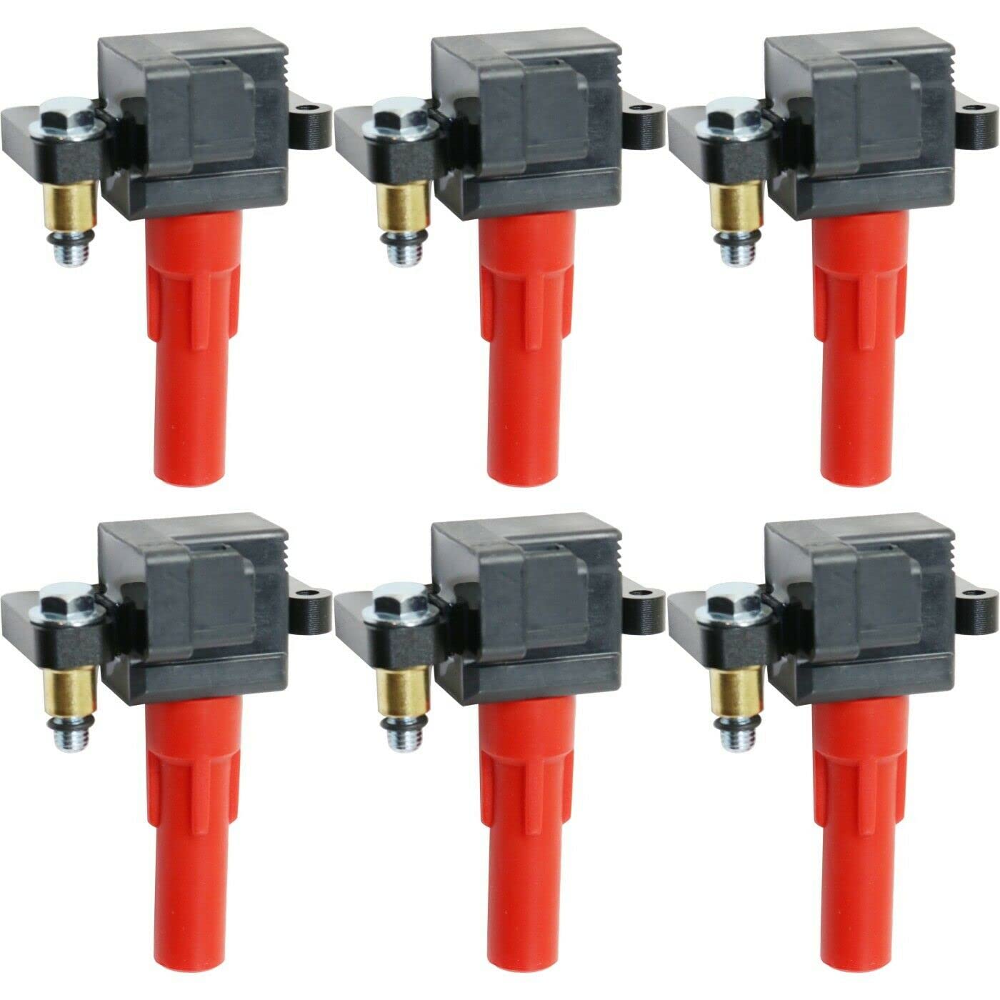 High-Quality Replacement Ignition Coil Set of 6 (22433AA611, 22433AA612) - Compatible with Subaru Legacy Outback Tribeca 2010-2014 - Mechanics Choice for Smooth Engine Performance - Perfect for DIY Repairs & Professional Auto Maintenance