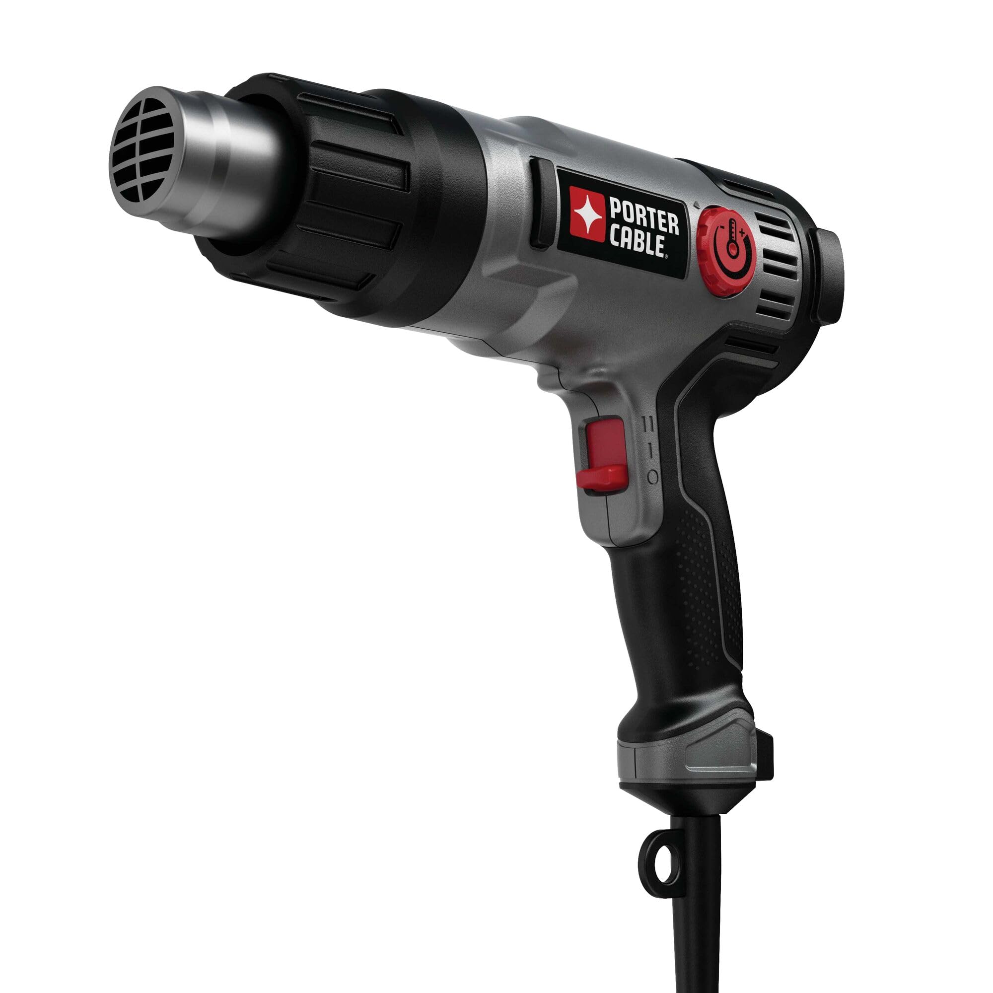 PORTER-CABLE 1500W Dual Temperature Heat Gun - PC1500HG Electric Hot Air Tool for DIY, Crafting, Shrink Wrapping & Paint Removal | Heavy Duty Corded Design for Home Improvement Projects