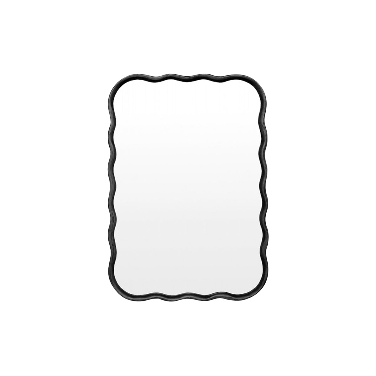 Stylish Jemima Wall Mirror - Black Framed Decorative Mirror for Living Room, Bedroom & Entryway | Modern Home Decor & Interior Design Accent