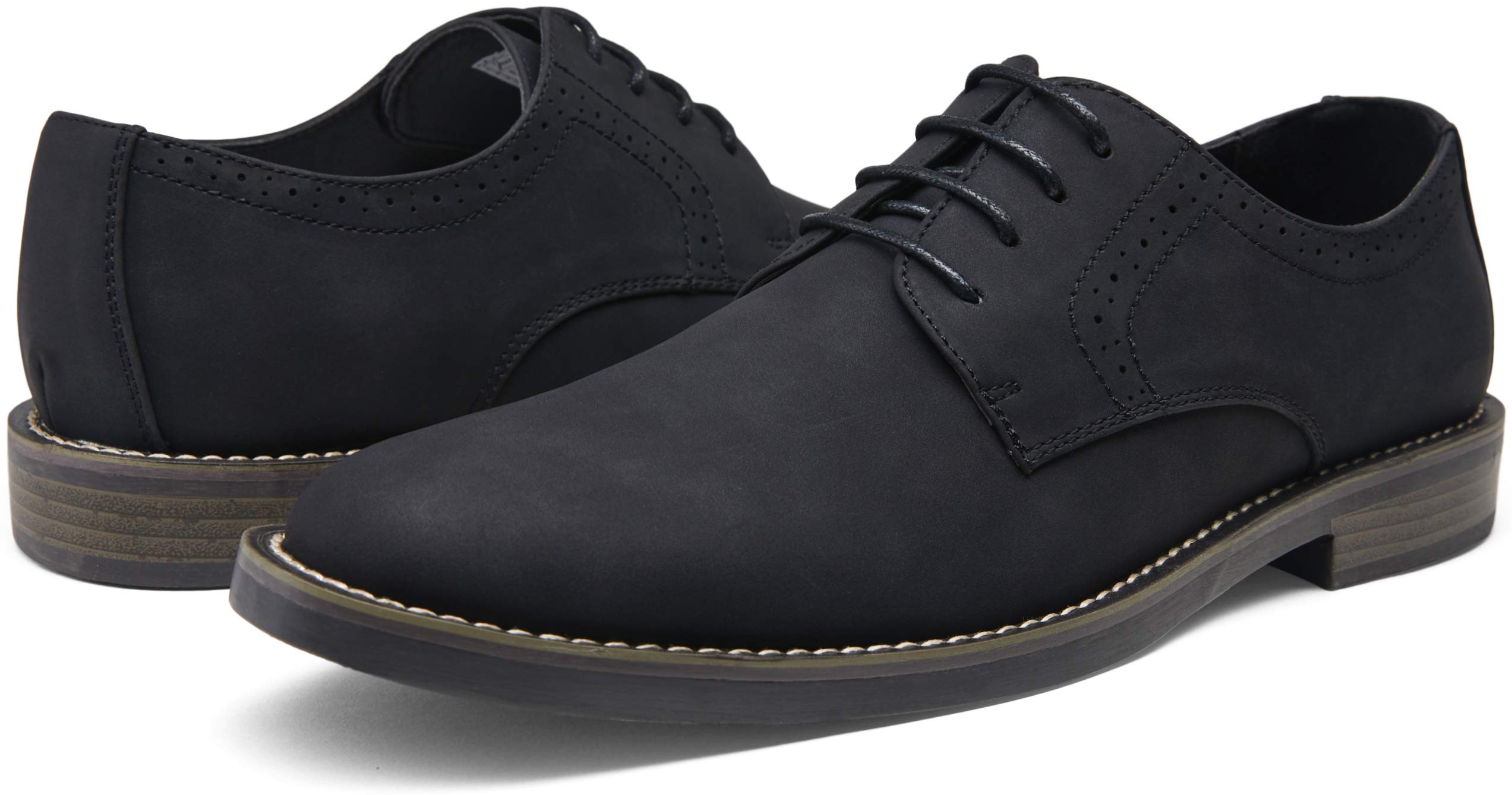 Jousen Men's Dress Shoes - Classic Retro Oxfords for Business & Casual Wear | Comfortable Formal Shoes for Office, Wedding & Daily Use