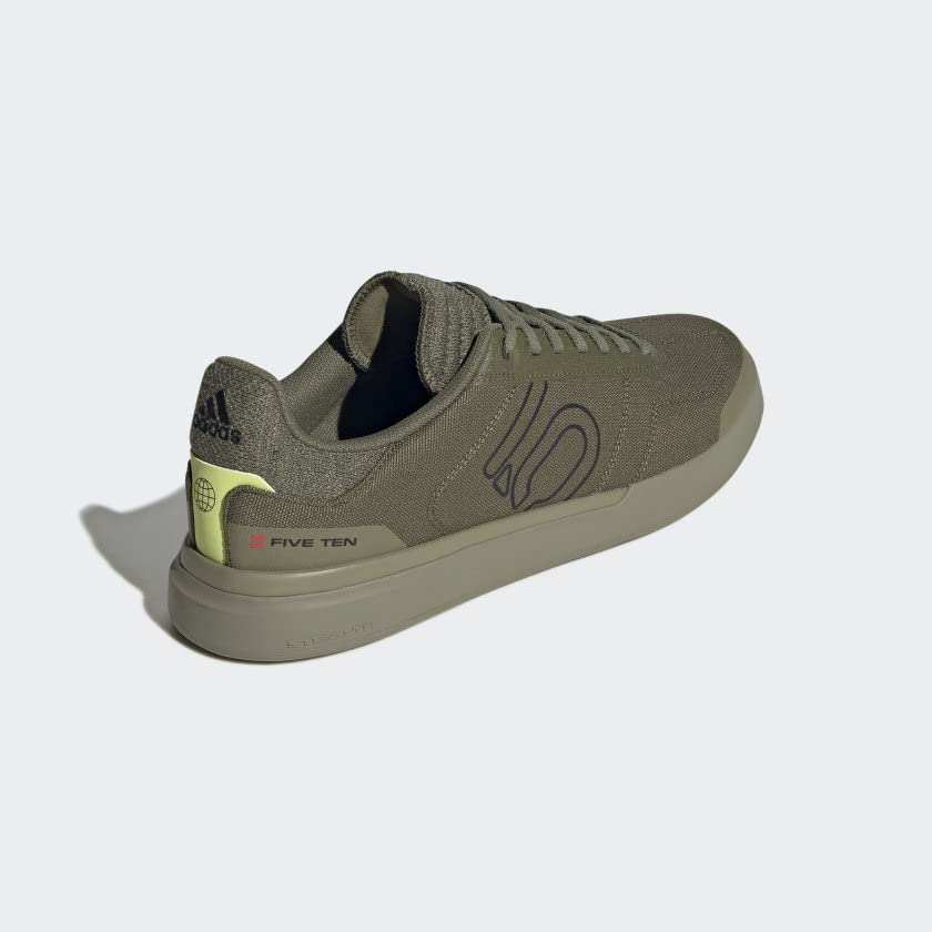adidas Men's Sleuth DLX Canvas Lace Up Sneakers - Green Casual Shoes for Walking, Running & Everyday Wear