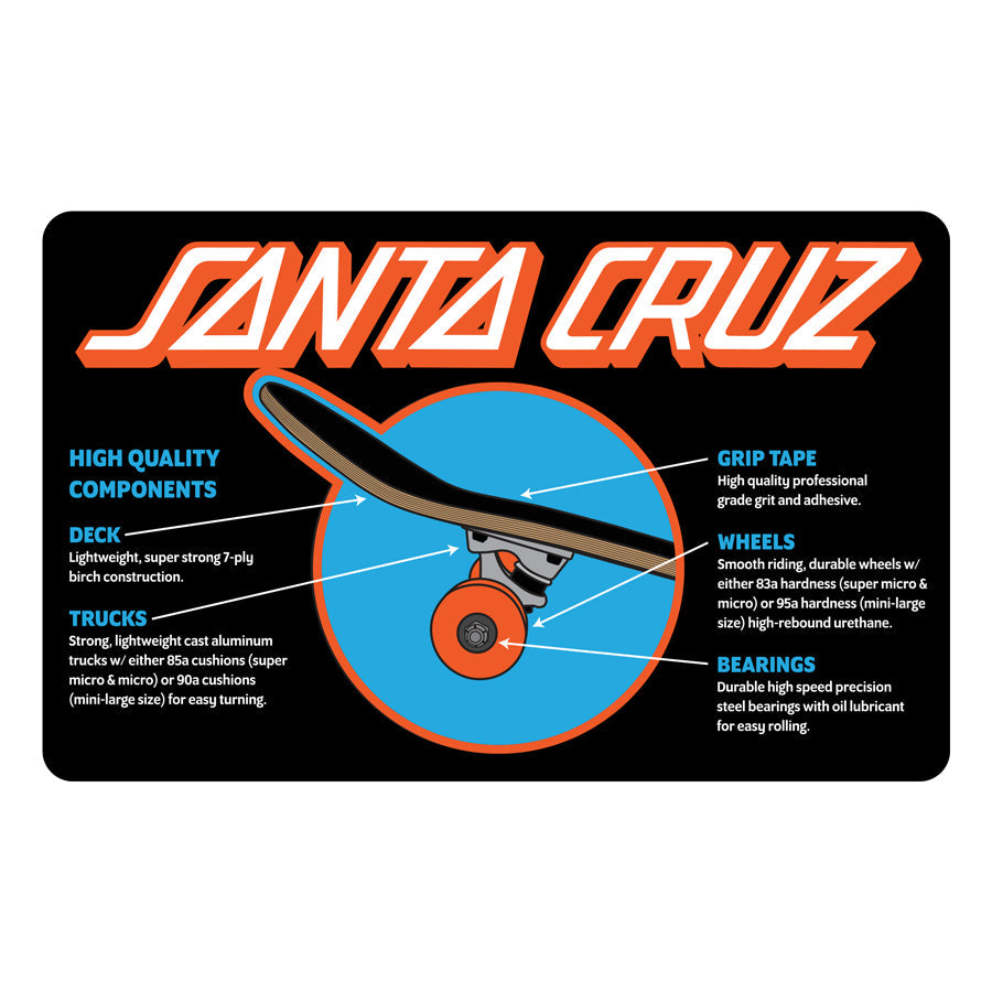 Santa Cruz Classic Dot Complete Skateboard 8.0