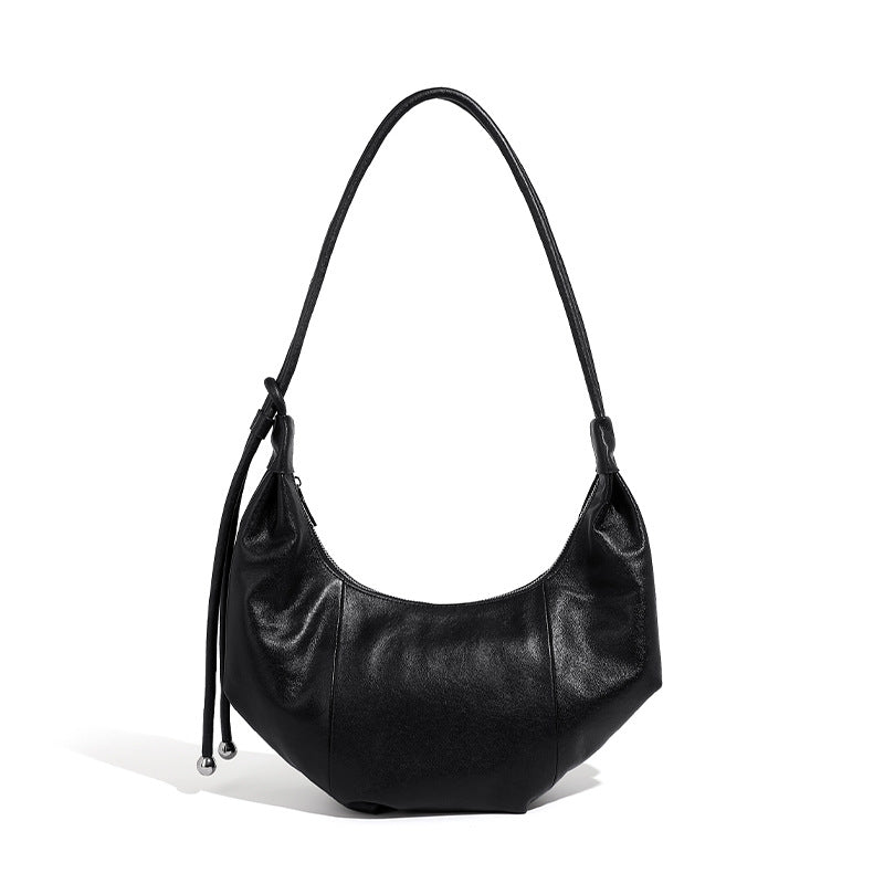Stylish Women's Curved Shoulder Bag - Fashionable Crossbody Purse for Daily Use, Work & Travel | Trendy Handbag for Outfits & Accessories