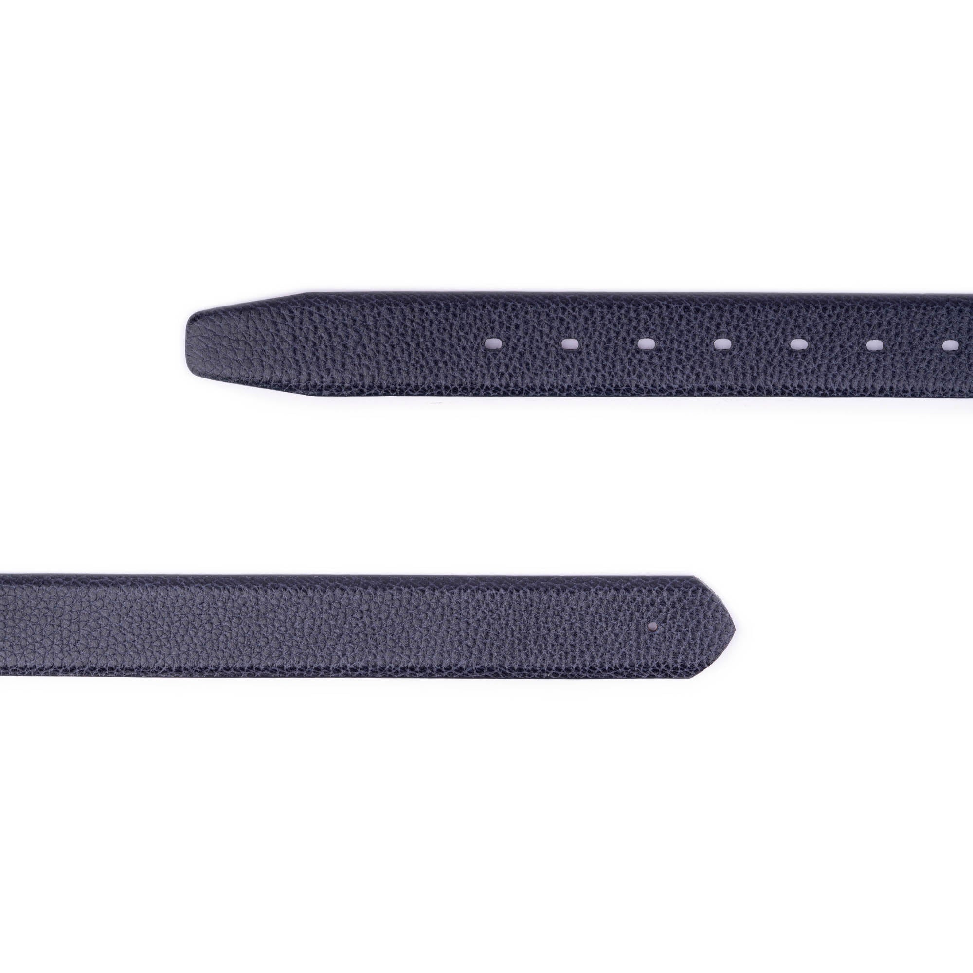 Luxury Blue Leather Belt Strap for Men - Ferragamo Style Buckle Replacement - Perfect for Business, Casual & Formal Outfits