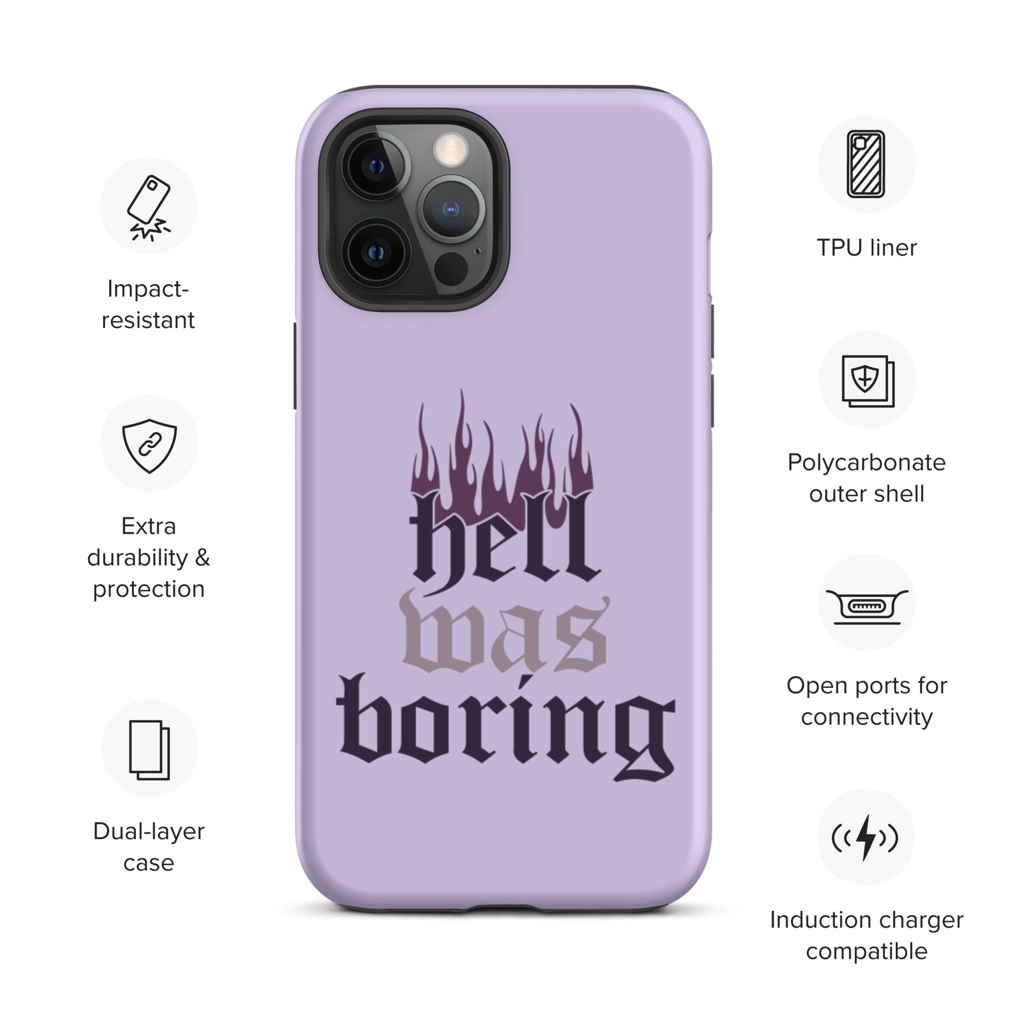 Premium Tough iPhone Case - Shockproof & Durable Protection for Everyday Use | Perfect for Outdoor Adventures & Active Lifestyles