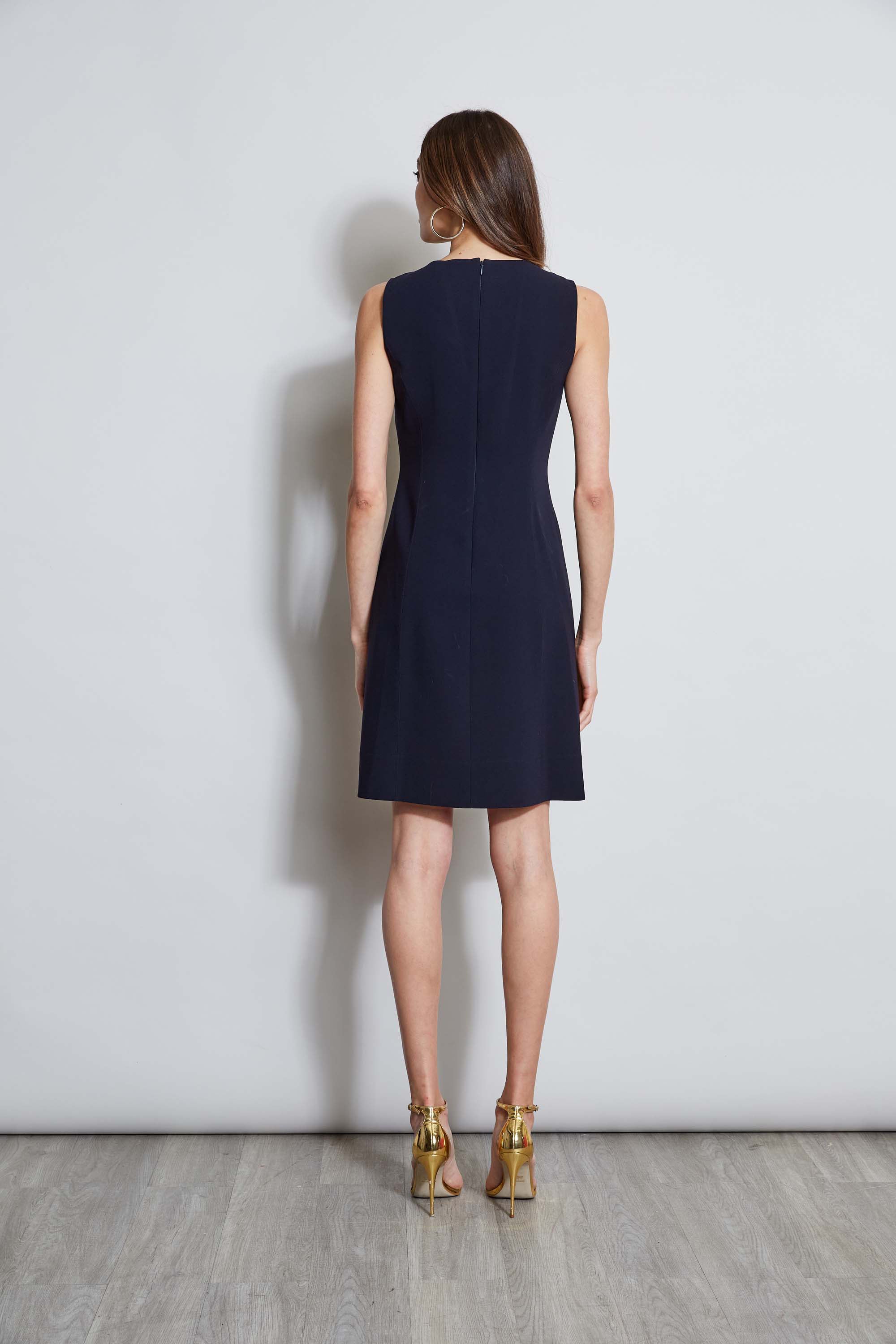 Keyhole Ring Sleeveless Dress for Women - Elegant Summer Casual & Party Wear - Perfect for Beach, Date Night, and Special Occasions