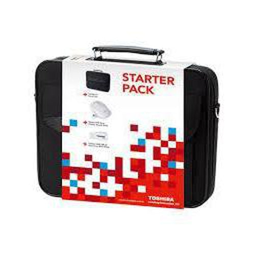 TOSHIBA 2762835 Laptop Starter Pack - 16 Inch Laptop Case, Wireless Mouse & 16GB USB Flash Drive - Perfect for Work, School & Travel Accessories