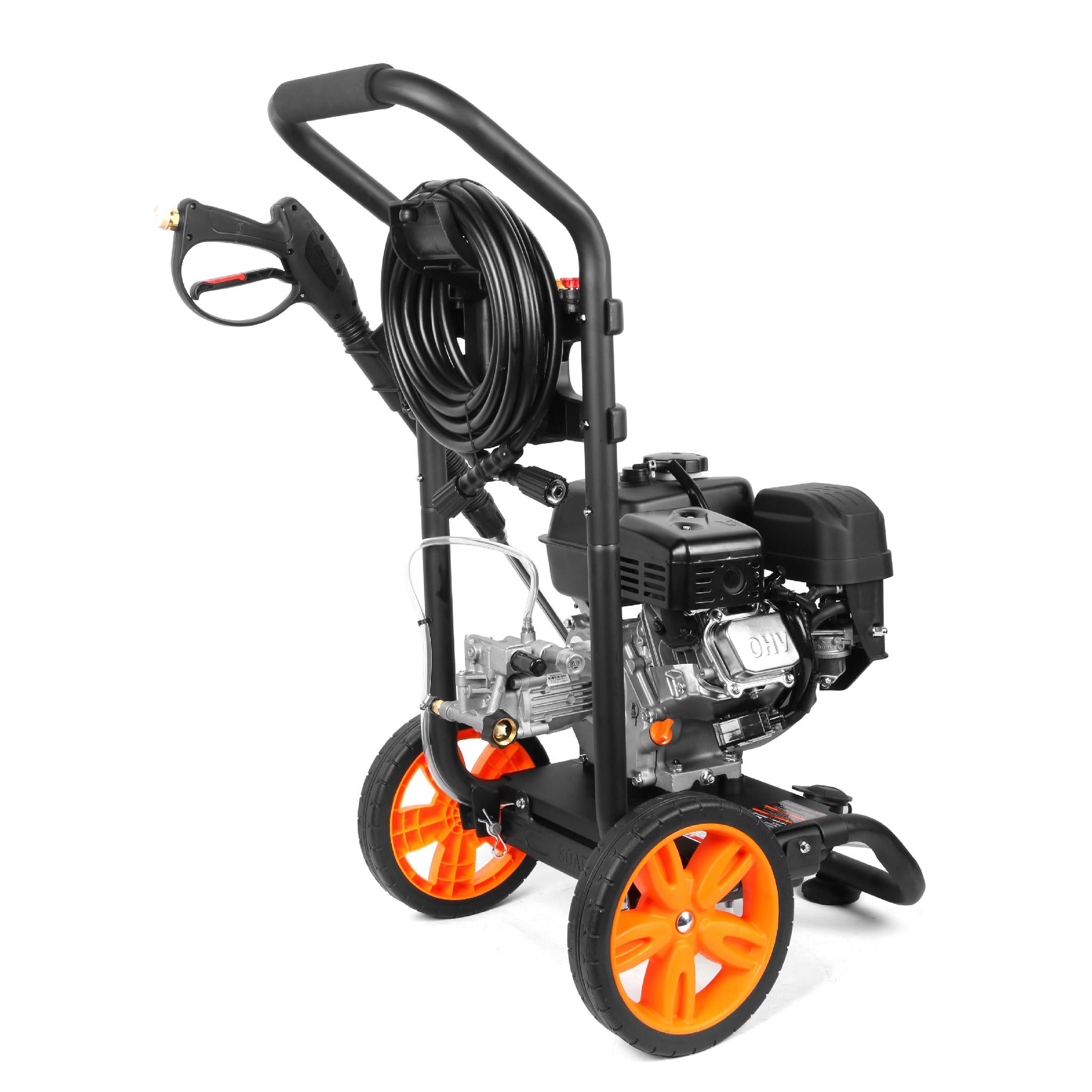 WEN PW3400 212cc Gas Powered Pressure Washer - 3400 PSI 2.7 GPM High Performance Cleaner, CARB Compliant for Home Driveway, Patio, Deck and Auto Cleaning