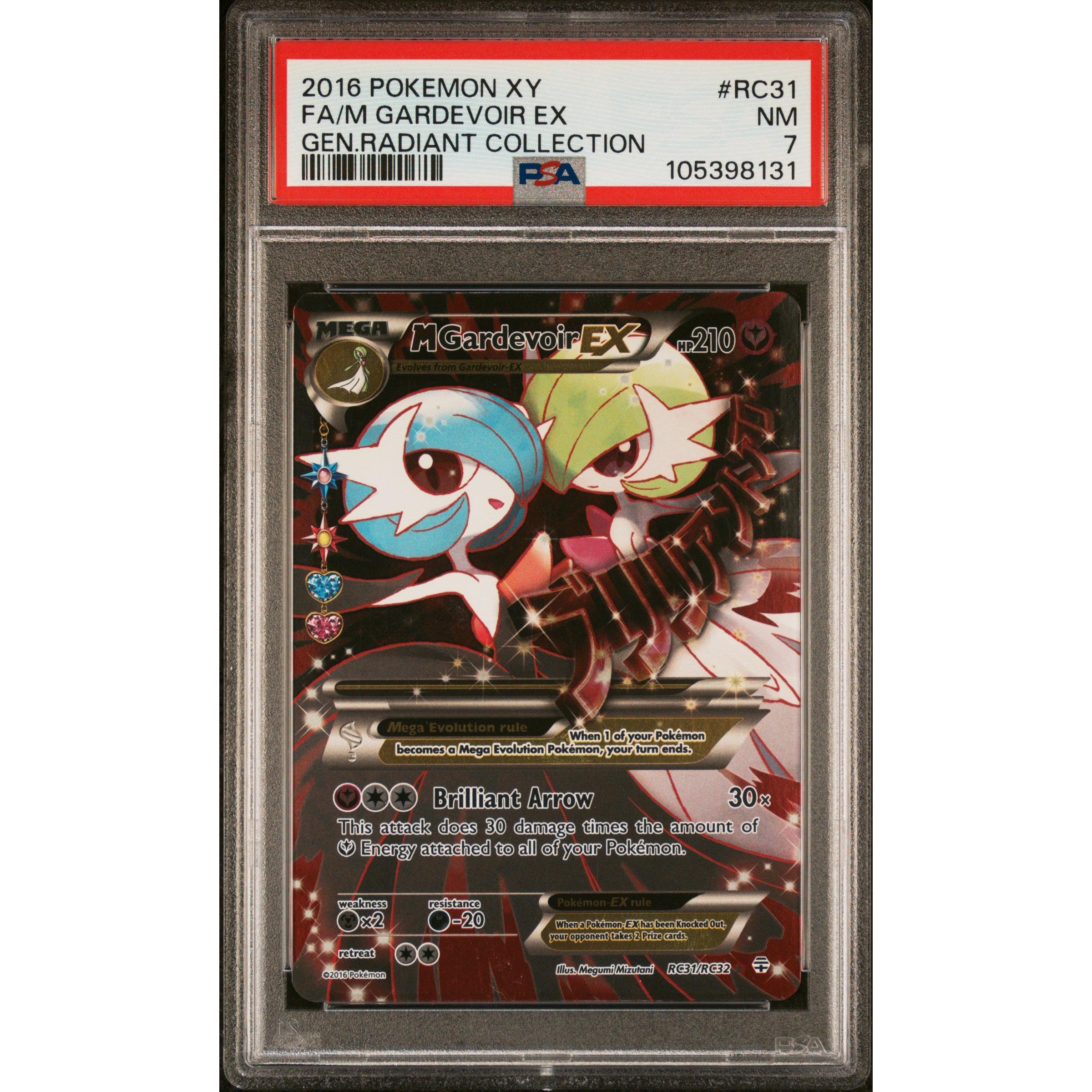 2016 Pokemon Generations Gardevoir Radiant Collection RC31/RC32 PSA 7 Graded Card - Perfect for Collectors, Gaming Enthusiasts & Pokemon Battles