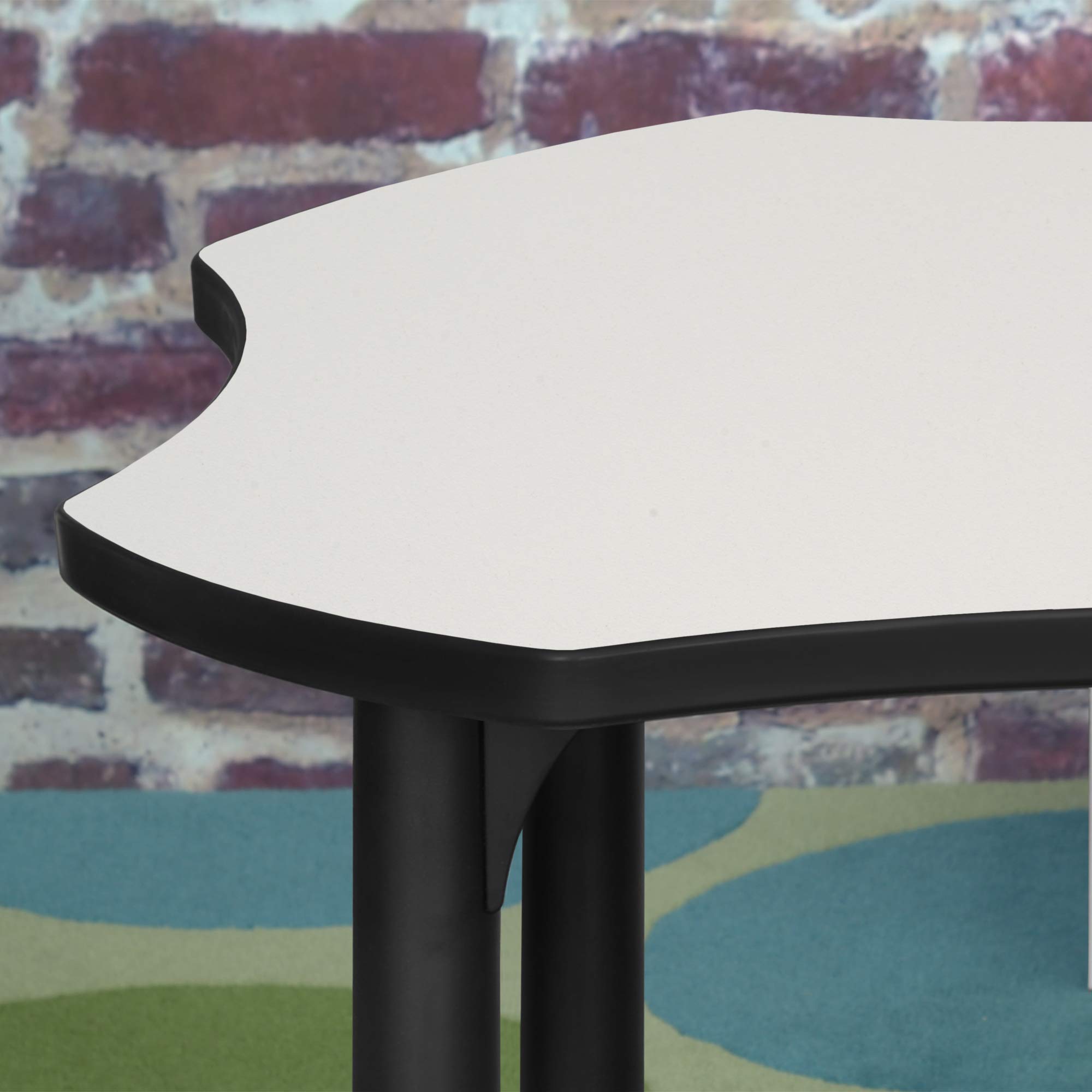 Regency Kids School Desk - Medium Size Opal Finish - Durable Classroom Furniture for Study & Homework - Perfect for Home & School Learning Spaces