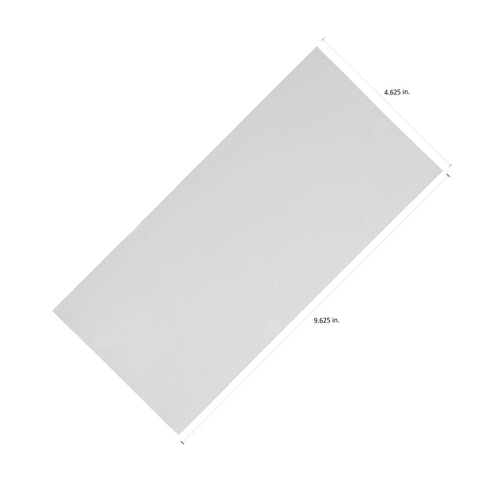Clear #10 Envelope Cello Sleeves - 1000pcs for Mailing & Packaging