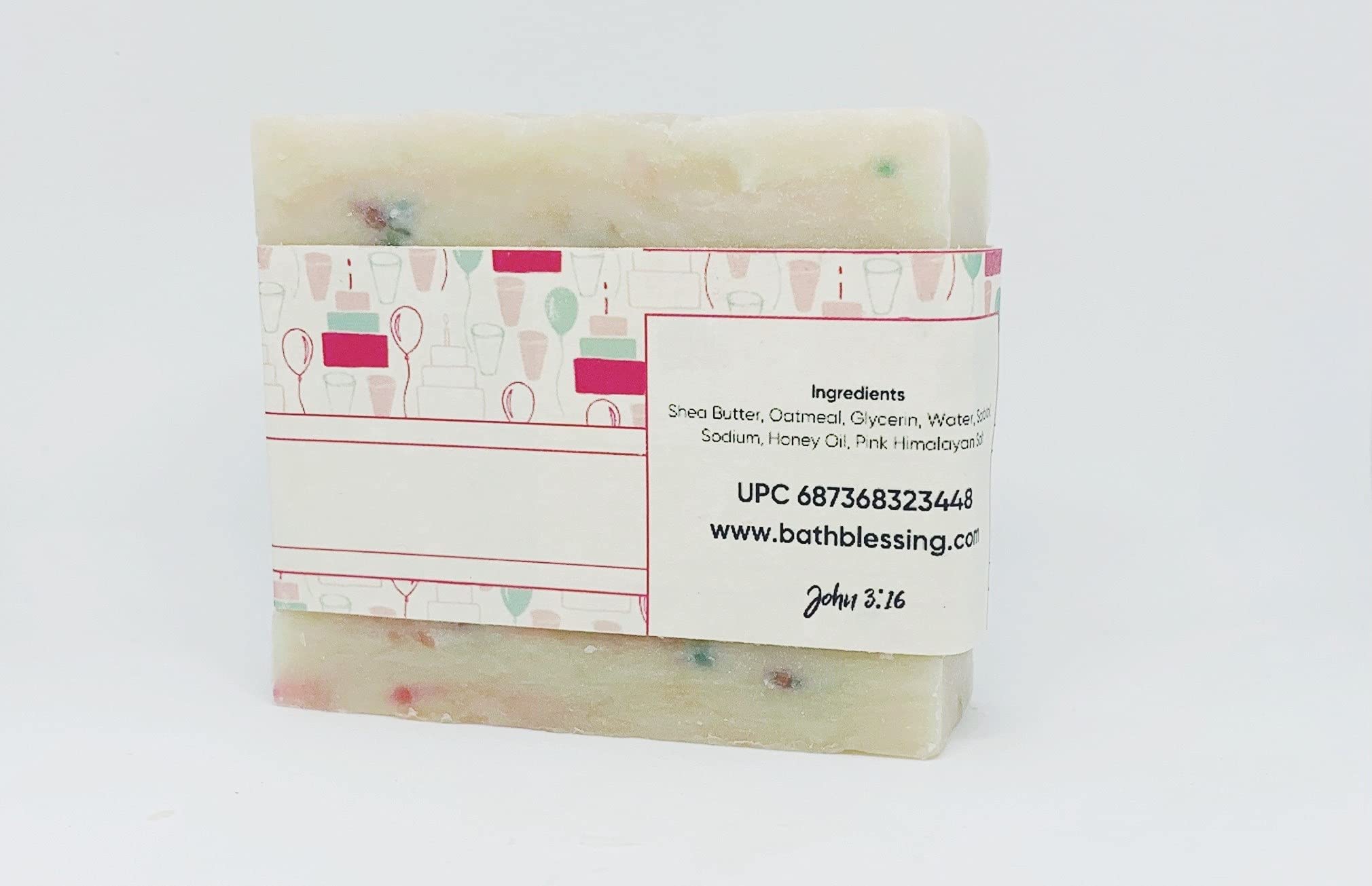 Handmade Birthday Blessing Soap - Natural Glycerin Soap Gift Set for Women & Men - Perfect for Birthday Celebrations, Party Favors & Thoughtful Gifts