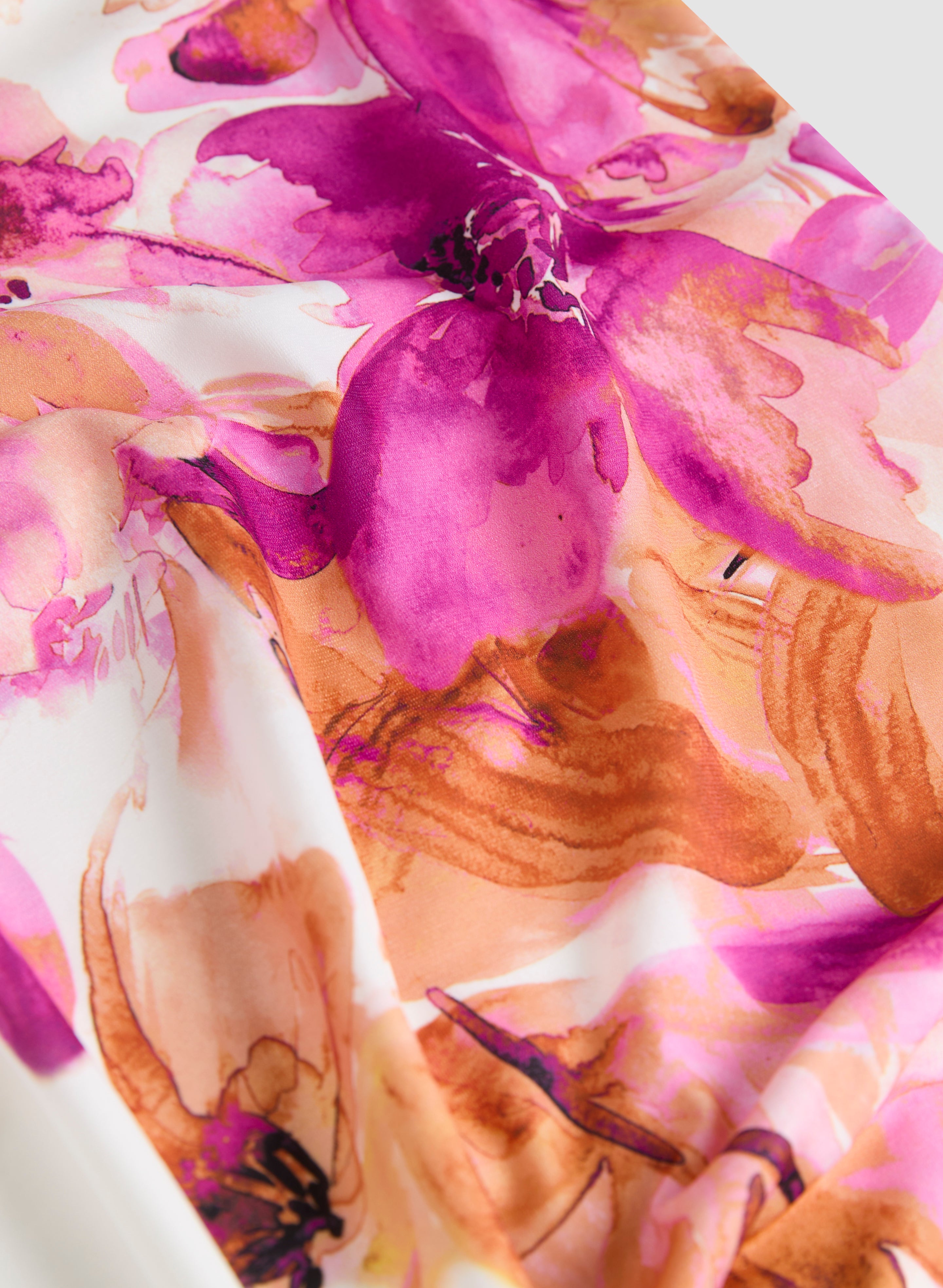 Floral Print Sleeveless Top for Women - Summer Casual Blouse, Beach Vacation Outfit, Party Wear & Date Night Fashion