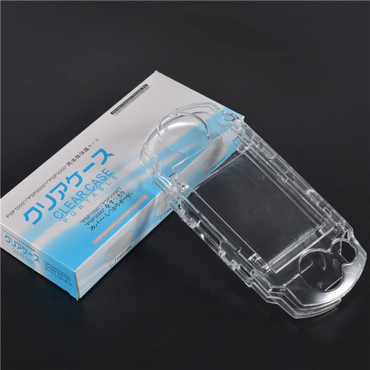 PSP 1000 Crystal Hard Case - Protective Cover for Sony PSP Console - Gaming Accessory for Travel & Play