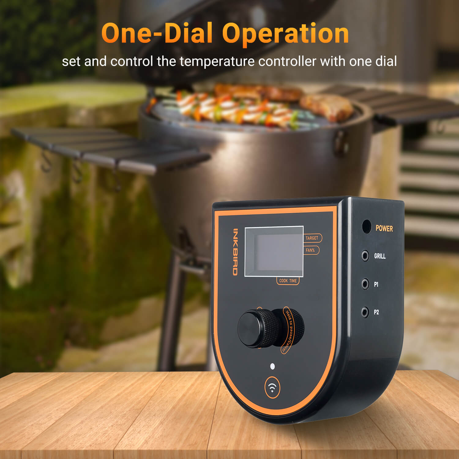 Premium BBQ Smoker Temperature Control Fan Kit - ISC 007BW - Perfect for Pellet Grills, Offset Smokers & Kamado Style Cookers - Achieve Perfect Low & Slow Smoking Results