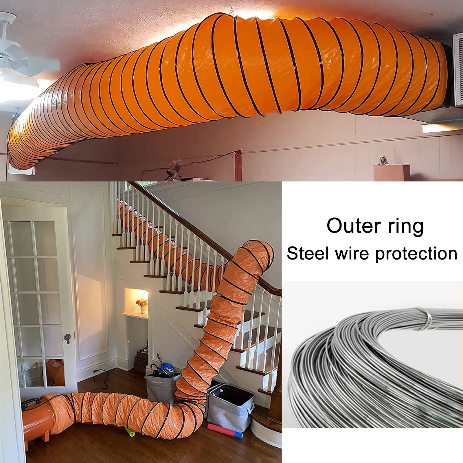 Flexible PVC Air Duct Hose 12