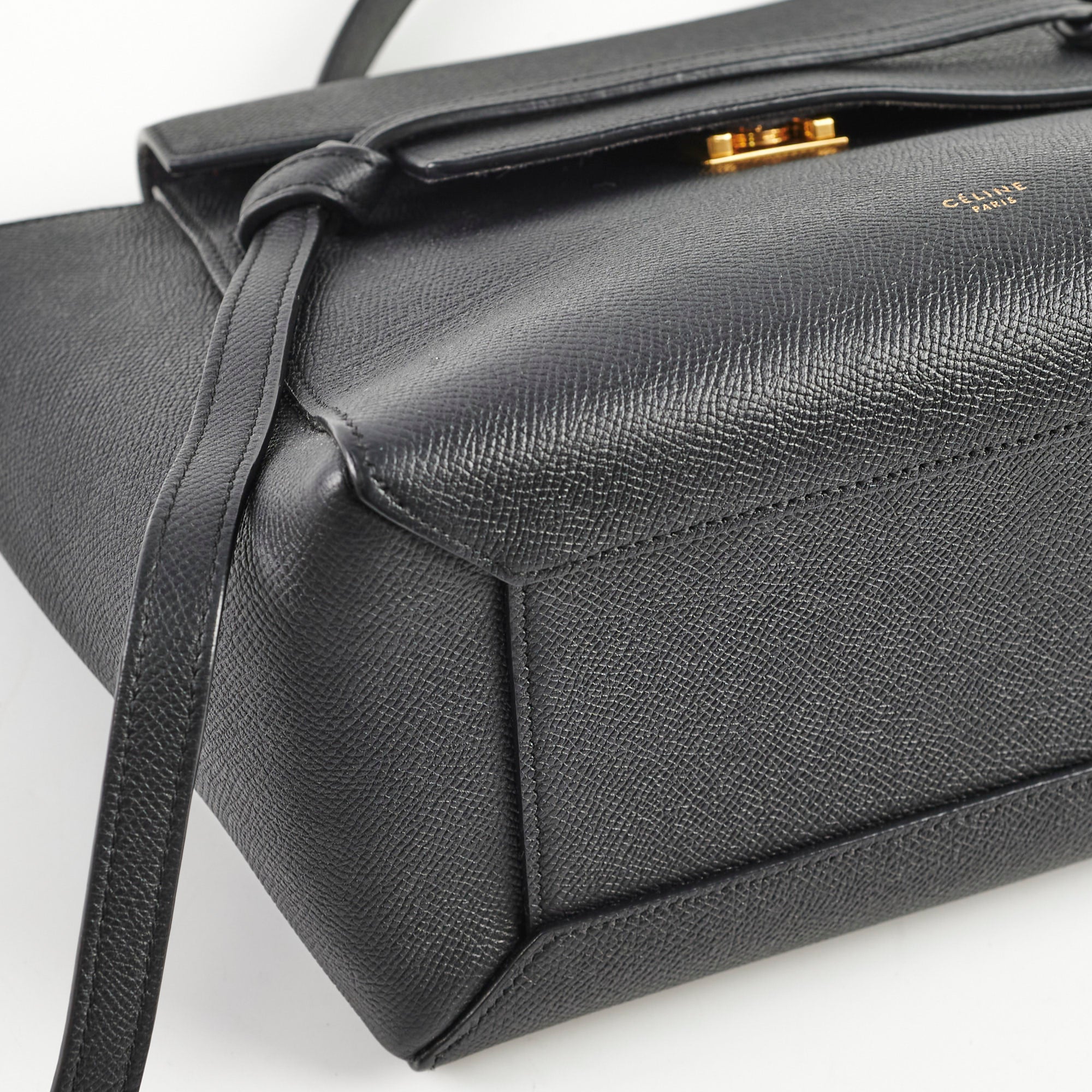 Celine Micro Belt Bag in Black - Stylish Crossbody Bag for Women, Perfect for Work, Travel & Everyday Use