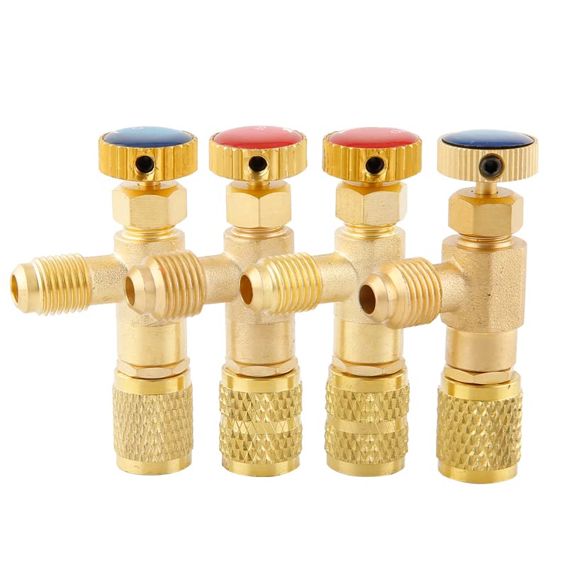 R22 R410a Refrigerant Charging Valve - 1/4