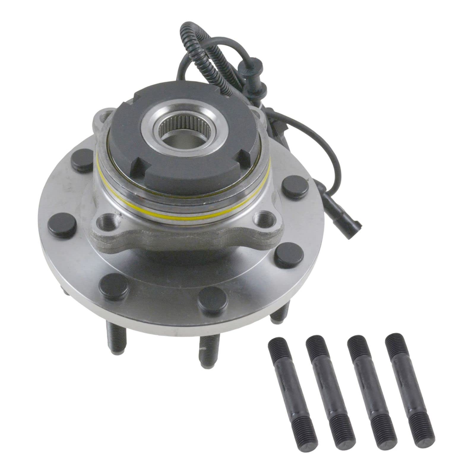 10-Piece Steering & Suspension Kit - Wheel Bearings, Tie Rods, Sway Bar End Links - Compatible with 2000-2002 Ford Excursion, 1999-2002 F-250/F-350 Super Duty - Perfect for Off-Roading, Towing & Heavy-Duty Performance