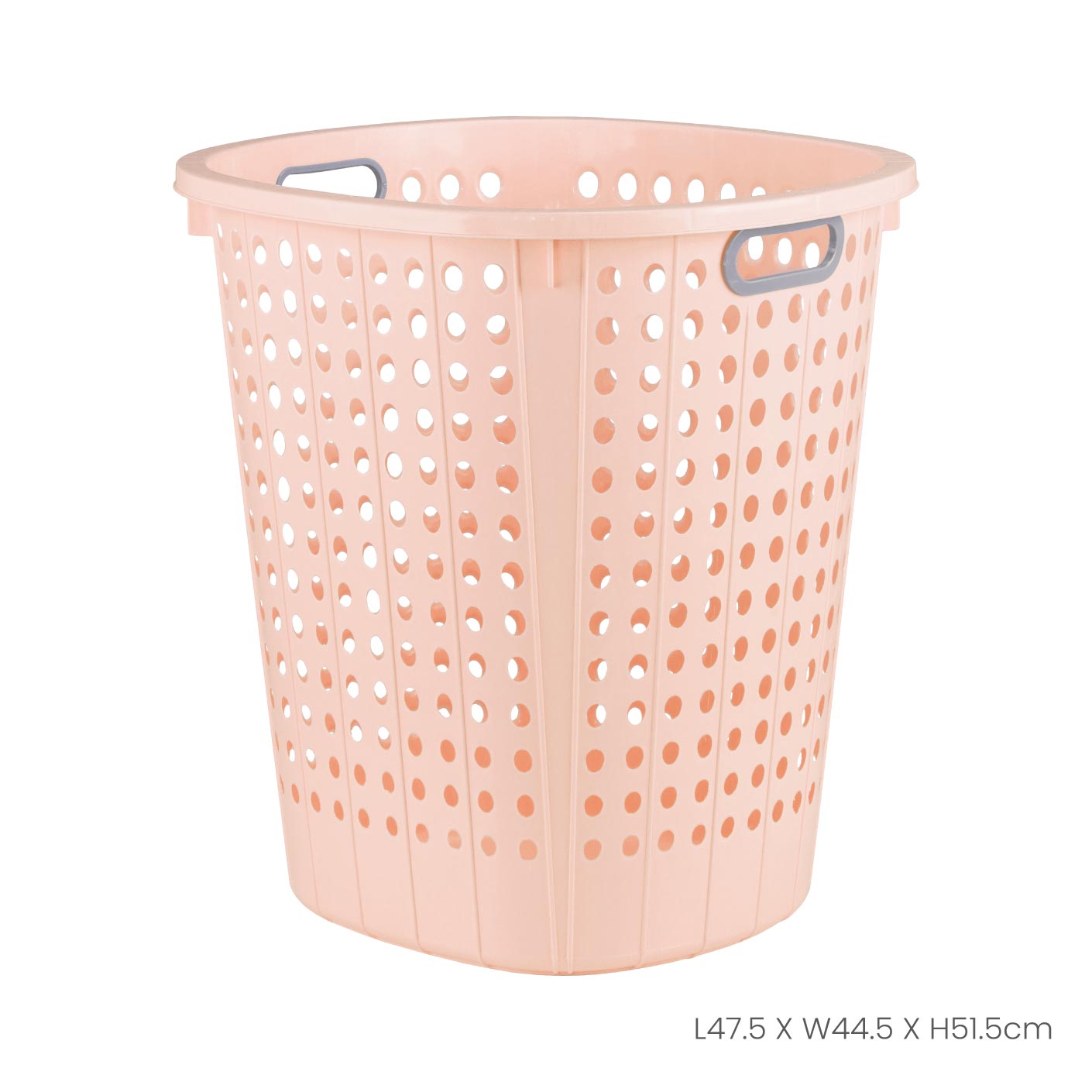 Large Laundry Basket with Handles - Foldable Mesh Hamper for Clothes, Towels & Bedding - Perfect for Home, Dorm, or Laundry Room Organization (Medium, 4319)
