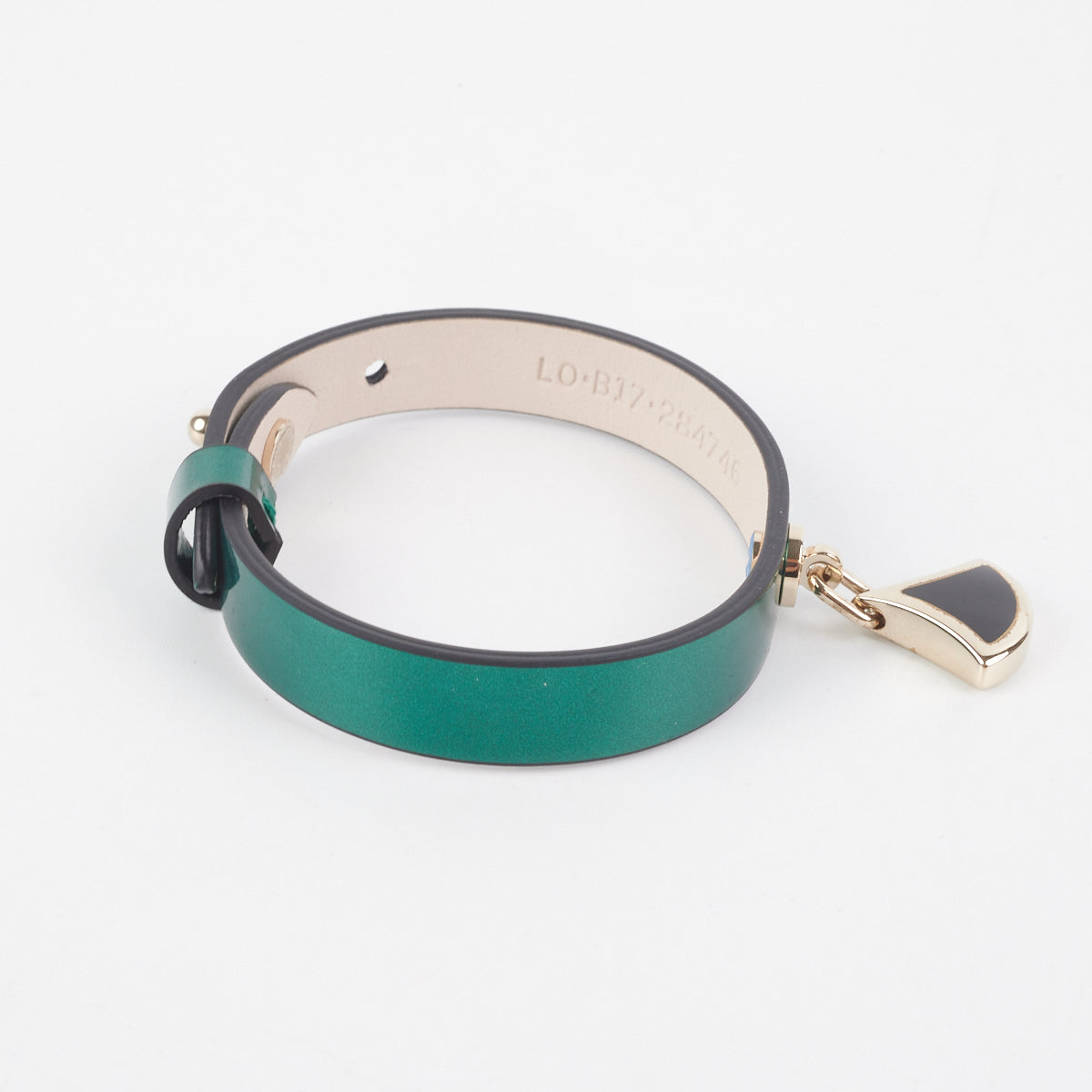 Bvlgari Metallic Emerald Green Bracelet for Women - Size 15 & 16 - Luxury Fashion Jewelry for Parties, Weddings & Special Occasions