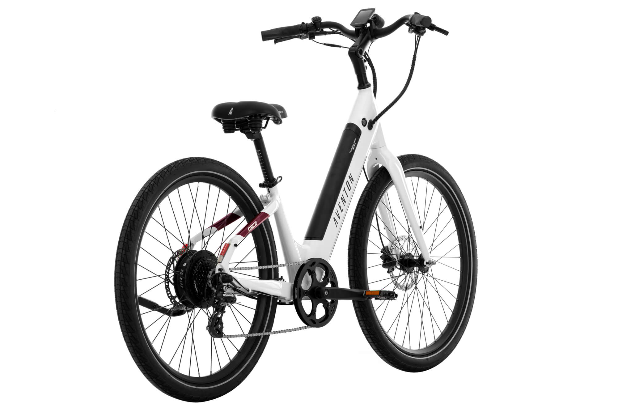 Aventon Pace 500.3 Step-Through Electric Bike - Open Box | Commuter eBike for Urban Riding & Leisure Cycling