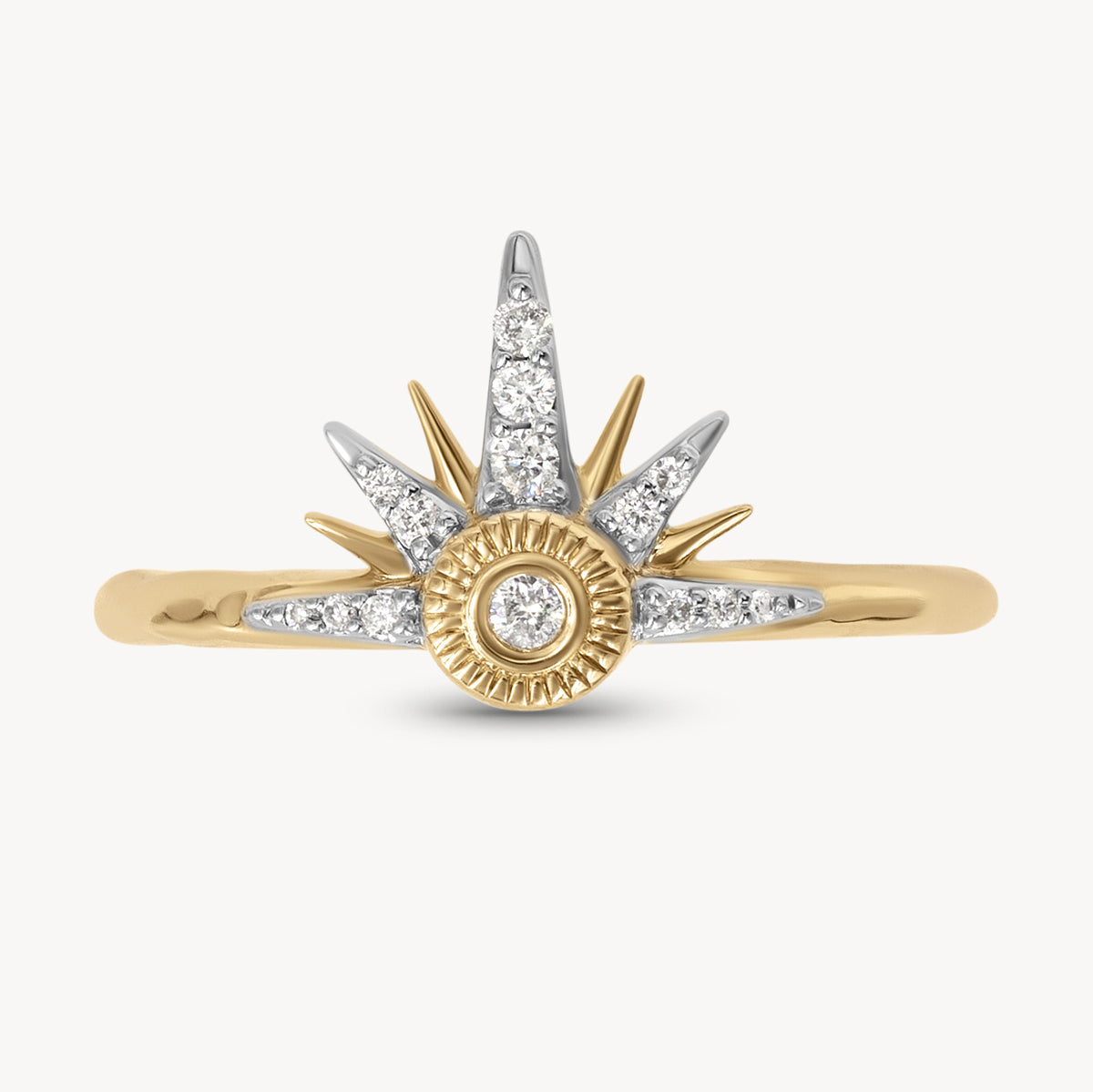 Heavenly Flare Ring - Elegant Cubic Zirconia Statement Ring for Women | Perfect for Evening Parties, Date Nights & Special Occasions