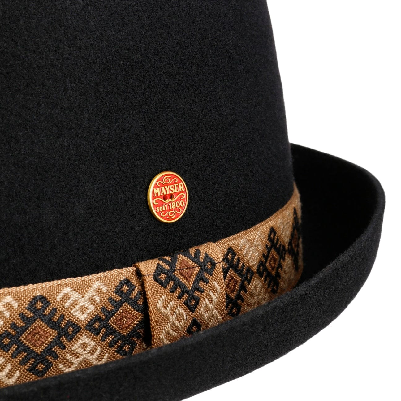 Stylish Samu Pork Pie Wool Hat by Mayser - Warm Winter Fashion Accessory for Men & Women | Perfect for Outdoor Activities, Casual Wear, and Cold Weather Protection