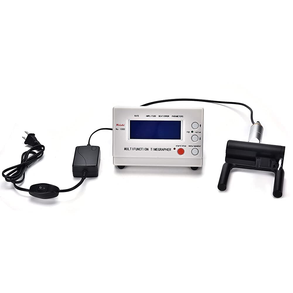 Professional Watch Timing Machine & Timegrapher - High-Precision Watch Tester & Calibrator for Mechanical Watches | Perfect for Watchmakers, Repair Shops & Enthusiasts