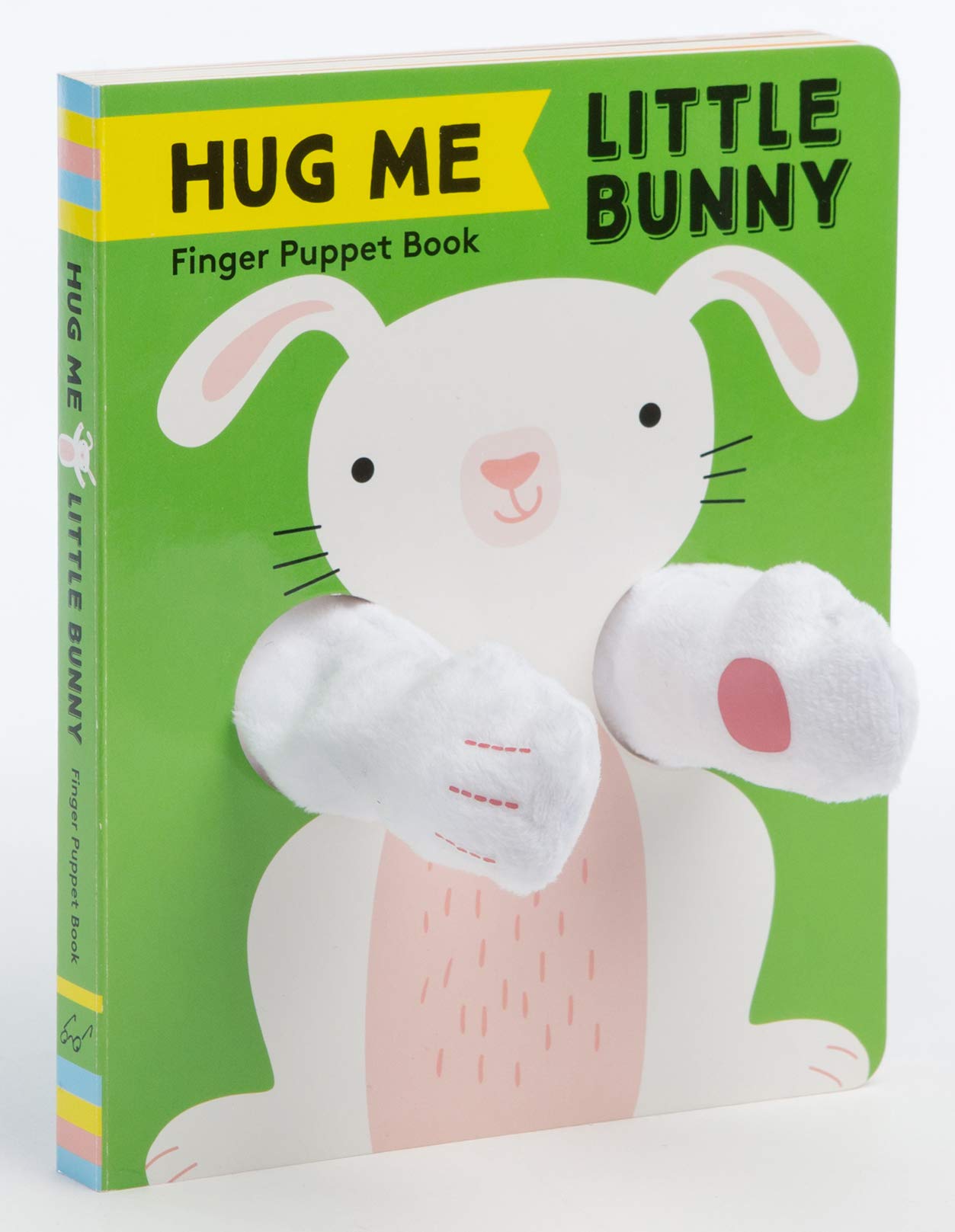 Adorable Hug Me Little Bunny Finger Puppet Book - Interactive Baby Board Book with Sensory Touch & Feel for Toddlers - Perfect for Storytime, Early Learning & Bonding Moments