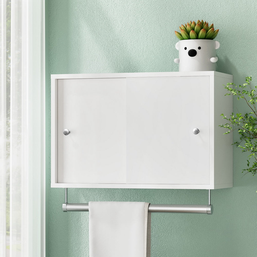 Wall Mounted Bathroom Storage Cabinet - Waterproof Medicine Organizer & Vanity Cupboard for Bath, Shower, and Toilet Organization