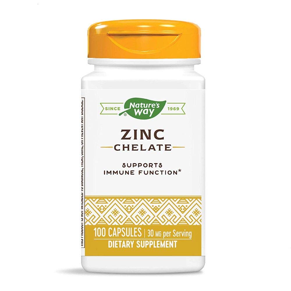 Premium Zinc Chelate 30mg (100 Capsules) - Immune System Support & Antioxidant Boost - Essential for Cold Season, Daily Wellness & Active Lifestyle