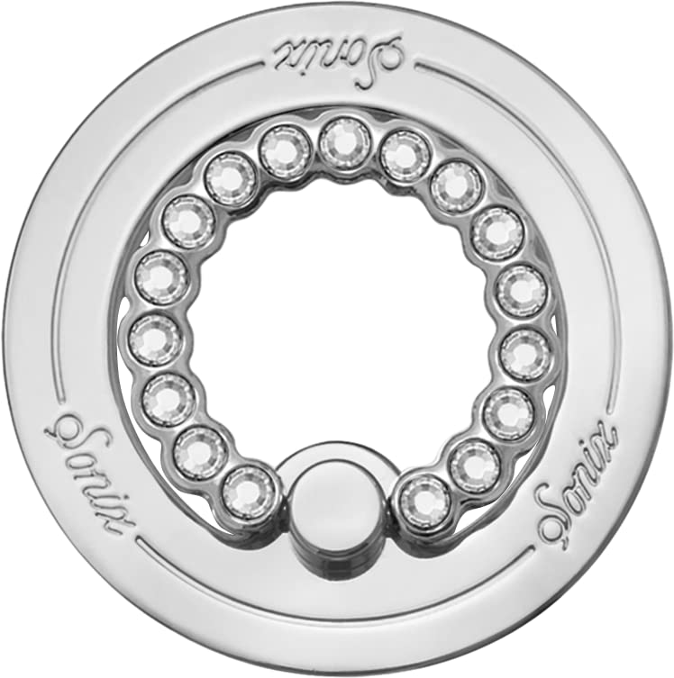 Silver / Clear Rhinestone