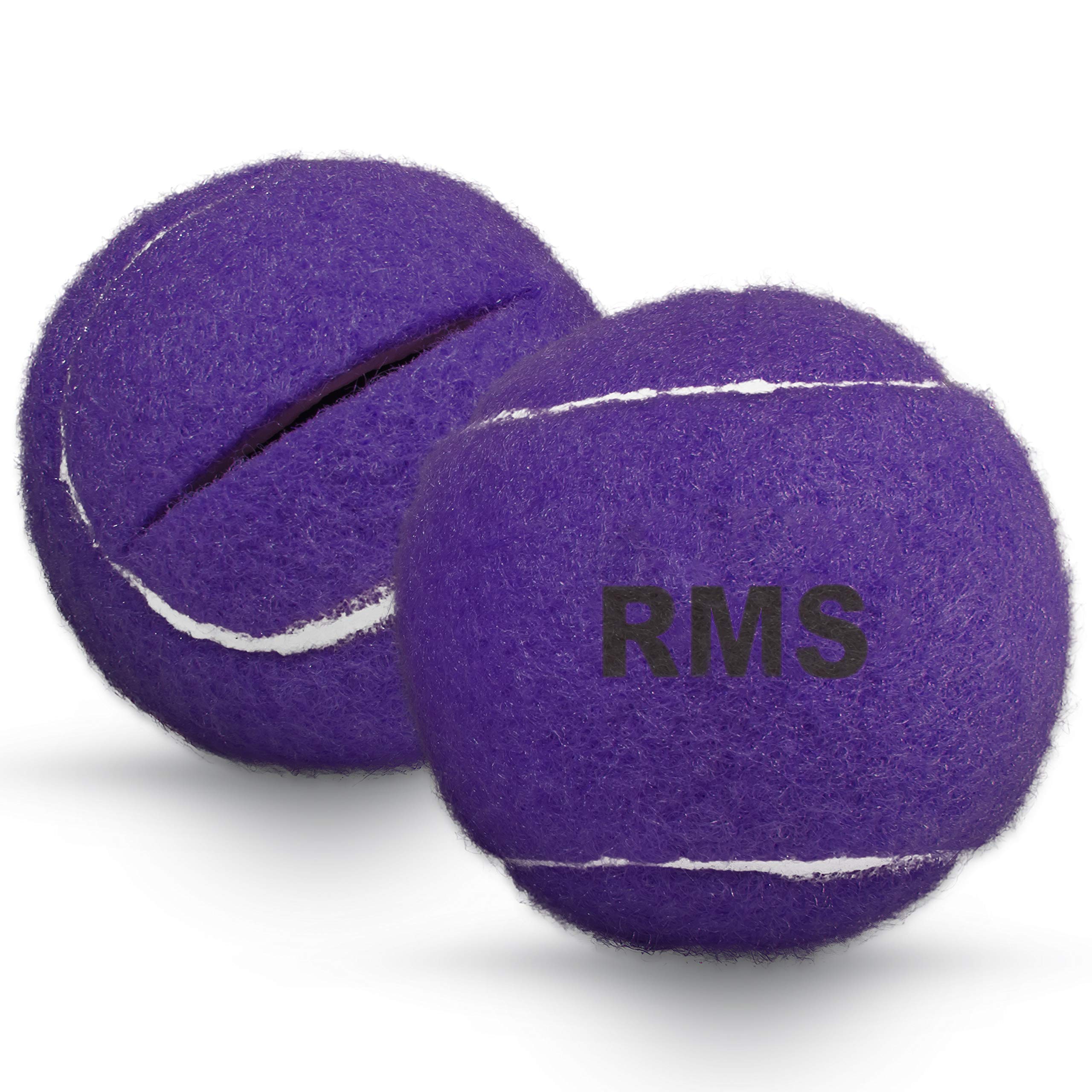 RMS Walker Glide Balls - Set of 2 Purple Mobility Aid Balls with Precut Opening for Easy Installation, Fits Most Walkers - Perfect for Seniors & Recovery After Surgery