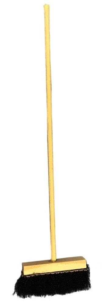 1:12 Scale Miniature Broom & Yard Brush Set for Dollhouse - Perfect for Dollhouse Cleaning, Kitchen, Garden & Play Accessories - Ideal for Dollhouse Enthusiasts & Collectors
