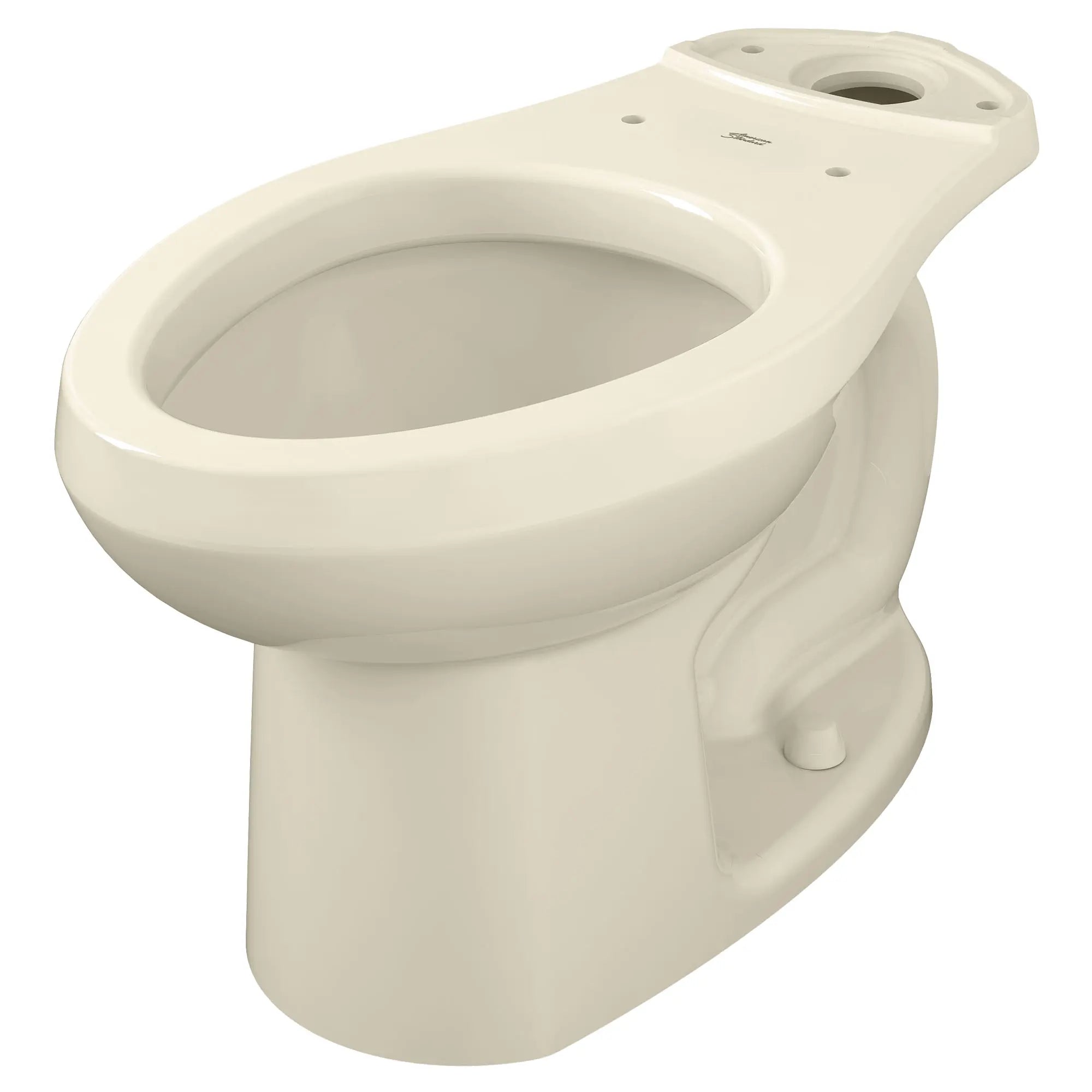 Colony® Standard Height Elongated Toilet Bowl - Comfortable ADA Compliant Bathroom Toilet for Home & Commercial Use