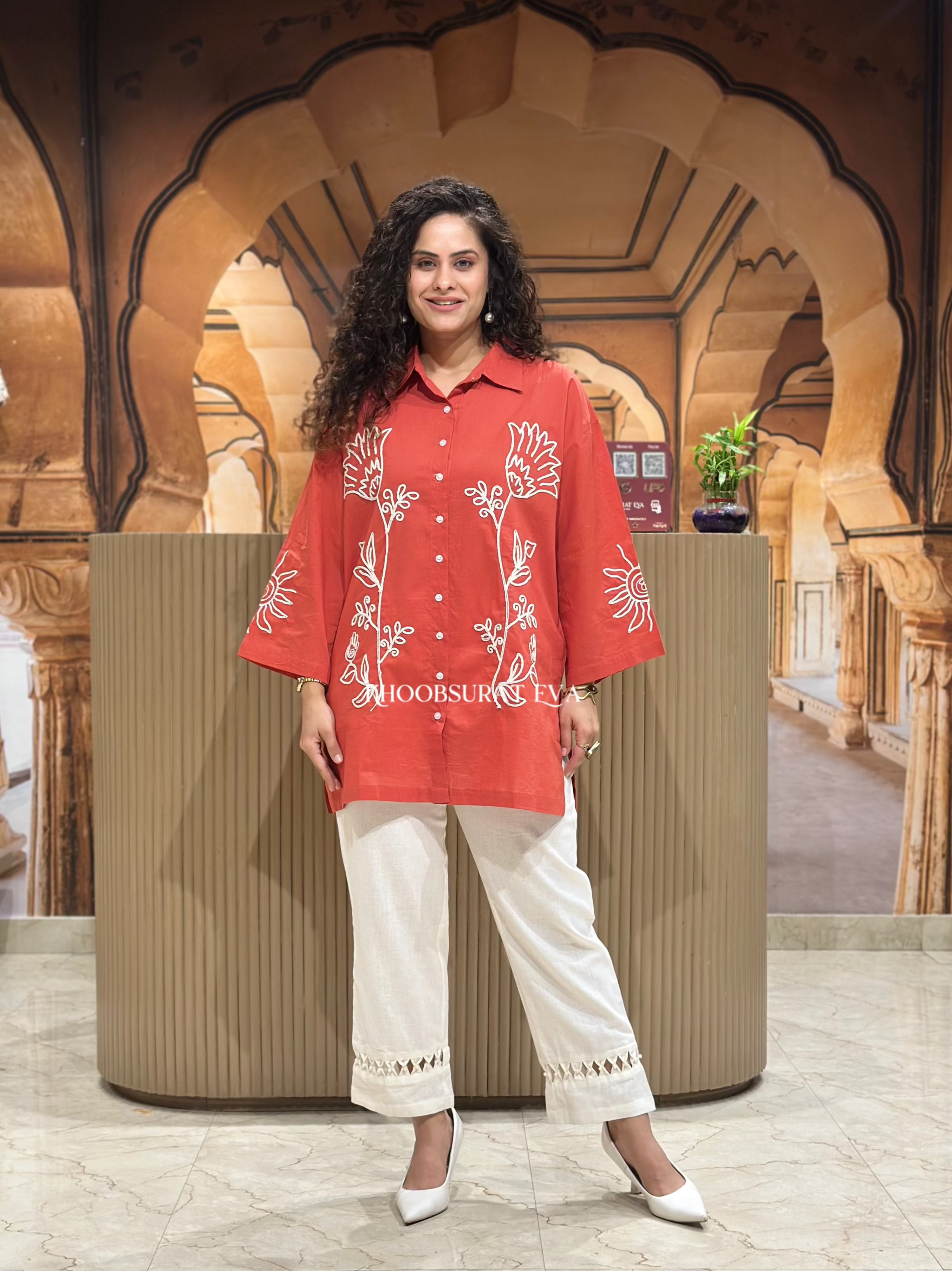 Medusa Oversized Matching Lounge Set - Women's Comfortable 2-Piece Outfit for Home, Travel & Casual Wear