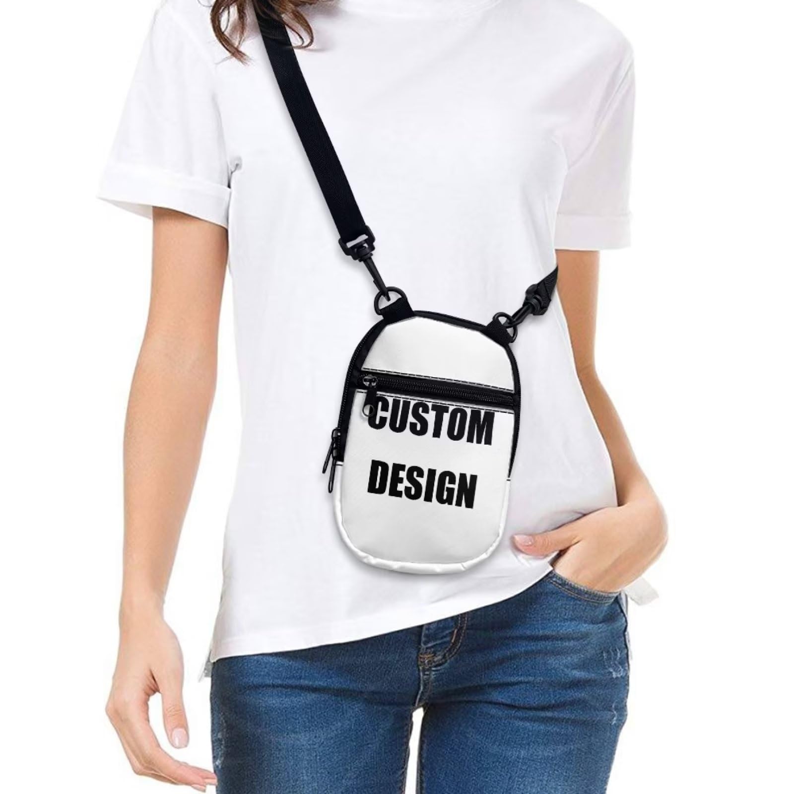 Chaqlin Mini Crossbody Bag for Women & Men - Slim Shoulder Purse with Phone Pocket - Perfect for Travel, Shopping & Everyday Use