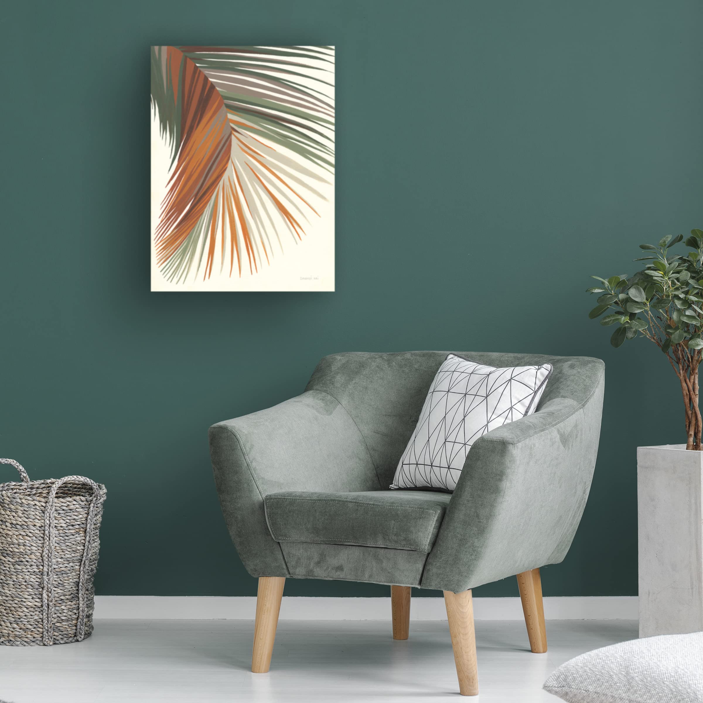 Trademark Fine Art 'Kitchen Etiquette II' Canvas Wall Art by Leah York - 35x47 Inches, Modern Kitchen Decor for Dining Room & Home Decor