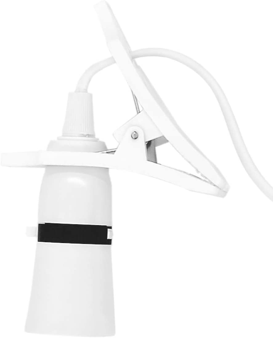 ProfitPlanet Clip Desk Lamp with LED Bayonet Bulb - Adjustable Clamp Light with 2M Cable & UK Plug - Portable Reading Light for Bedside, Office, Garage, Kitchen - Perfect for Studying, Working & Indoor Plants