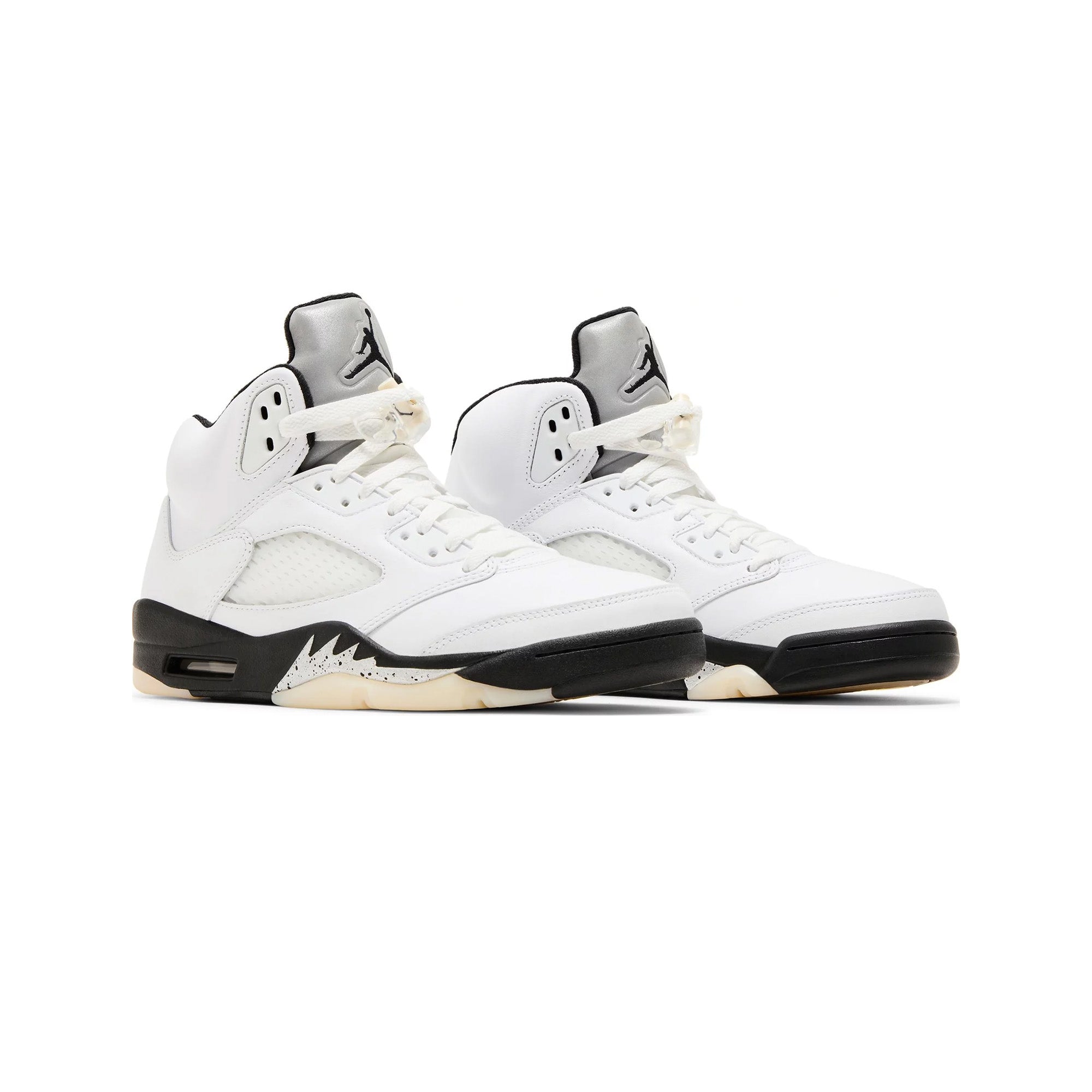 Air Jordan 5 Retro 'Reverse Metallic' Basketball Shoes 2024 Edition - Men's High-Top Sneakers for Casual Wear & Street Fashion