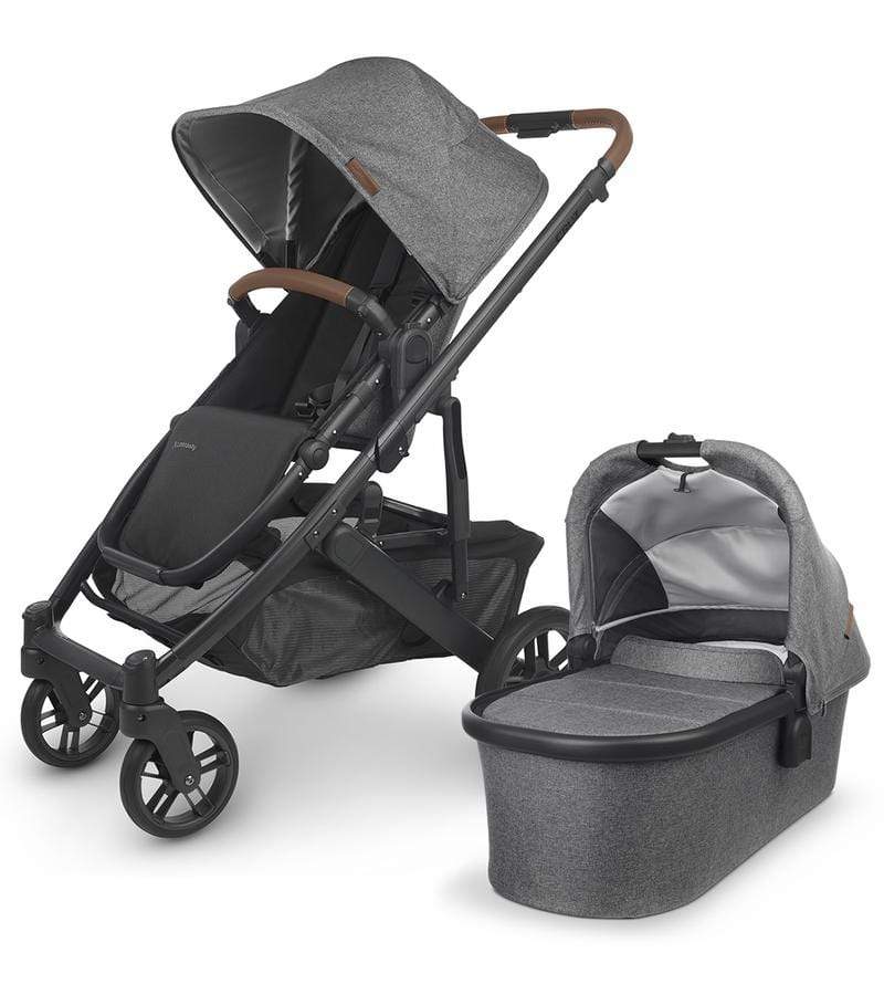 UPPAbaby Cruz V2 Lightweight Stroller with Bassinet - Compact, All-Terrain Baby Stroller for Newborns & Toddlers - Perfect for Travel, Shopping & Daily Walks