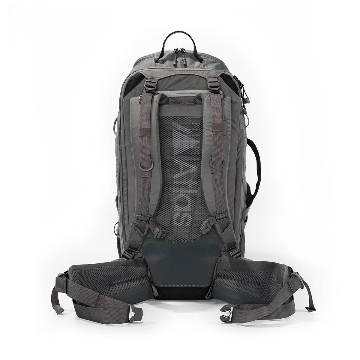 Atlas Adventure Medium Backpack - Lightweight Hiking Daypack for Men & Women, Water-Resistant Gray Backpack for Travel, Camping & Outdoor Activities
